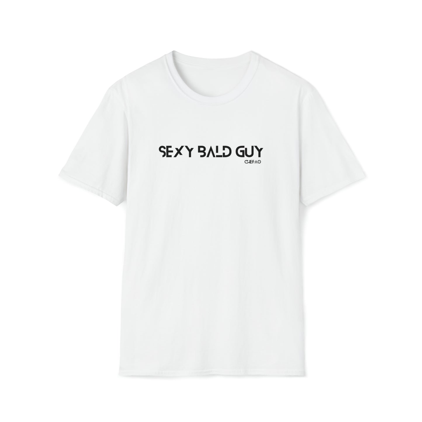 Sexy Bald Guy I, Unisex Softstyle T-Shirt