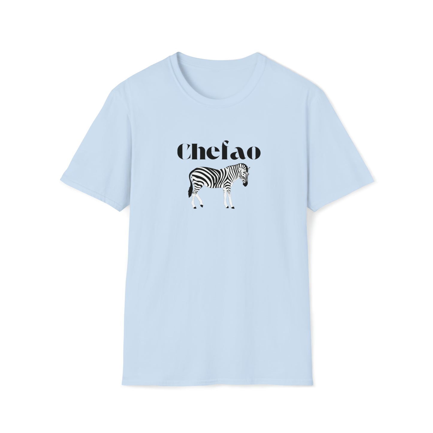 Chefao Zebra II, Unisex Softstyle T-Shirt