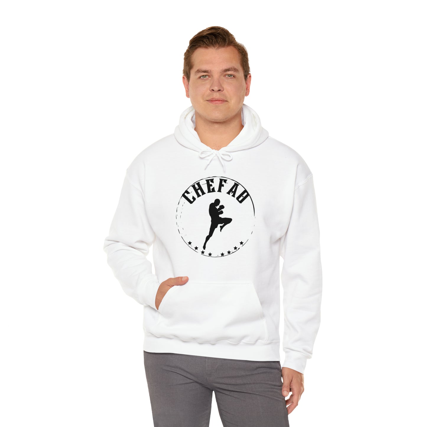 Chefao Muay Thai I, Unisex Heavy Blend Hooded Sweatshirt