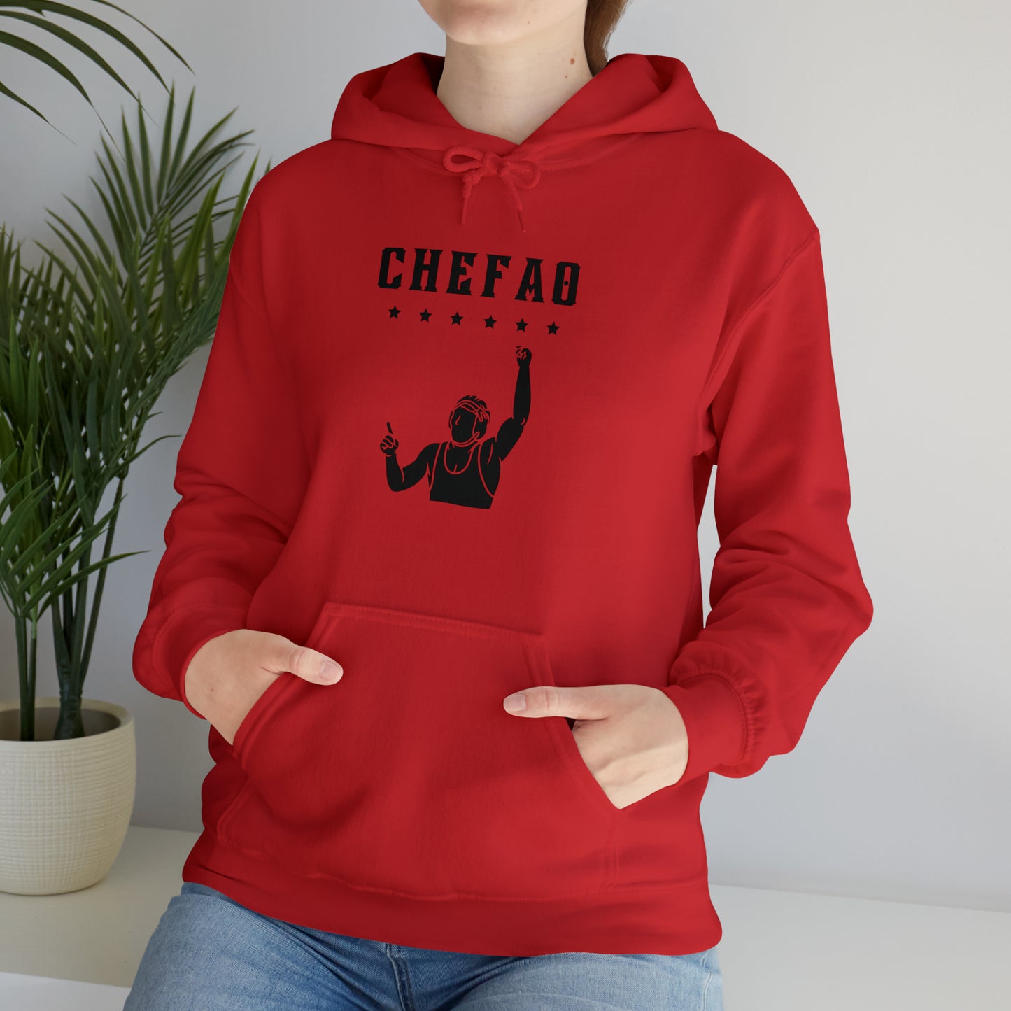 Chefao Wrestling II, Unisex Heavy Blend Hooded Sweatshirt