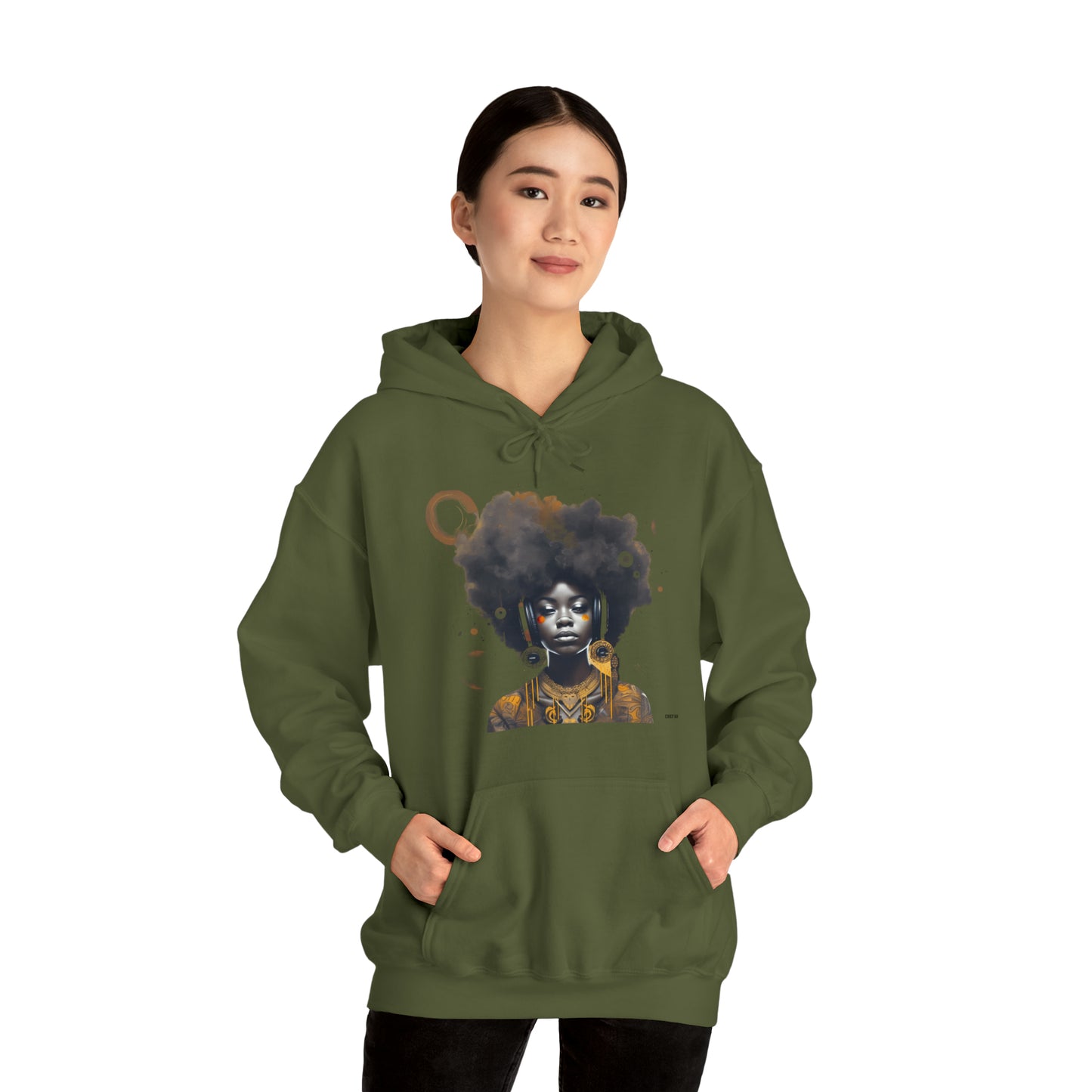 Golden Girl, Unisex Heavy Blend Hooded Sweatshirt