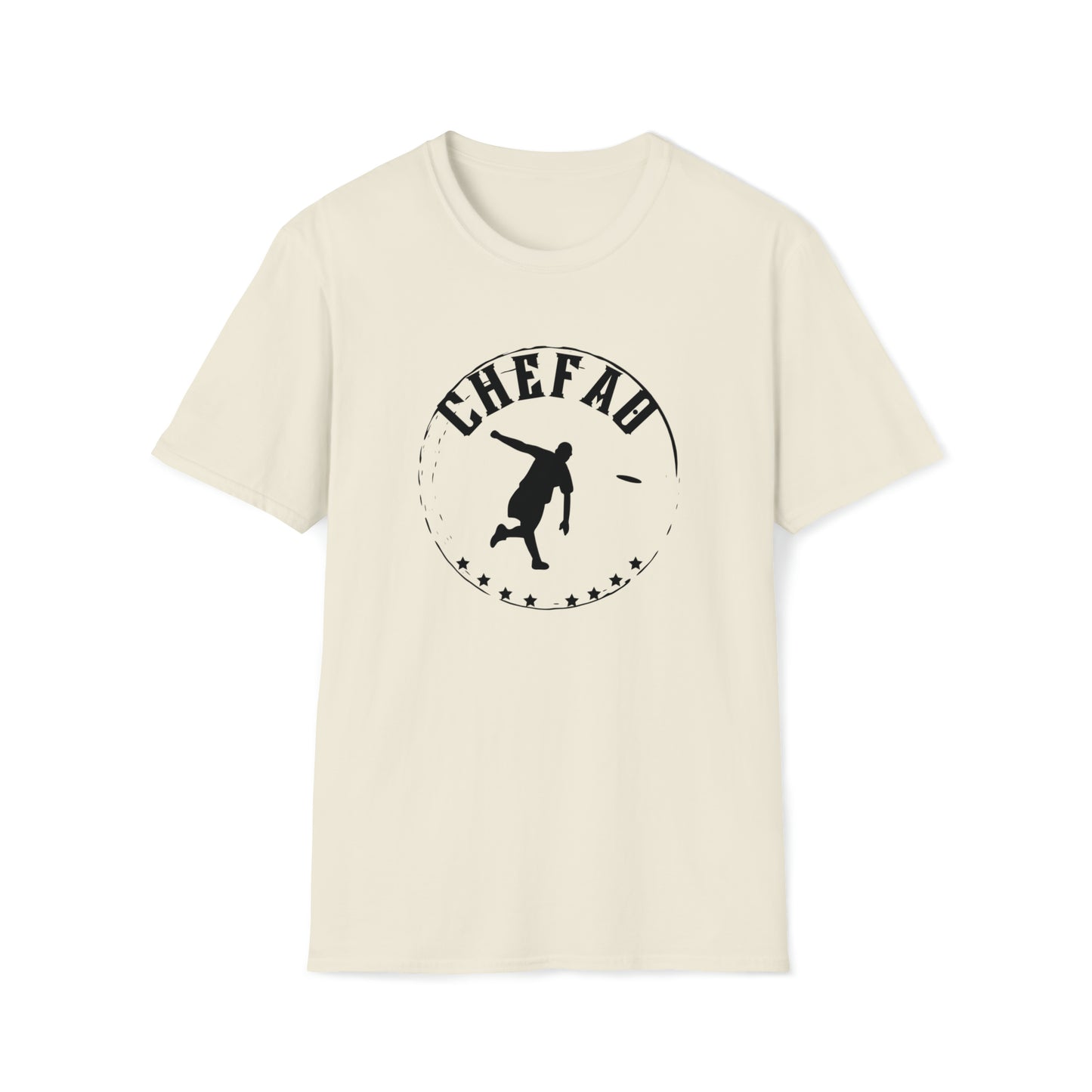 Chefao Frisbee I, Unisex Softstyle T-Shirt