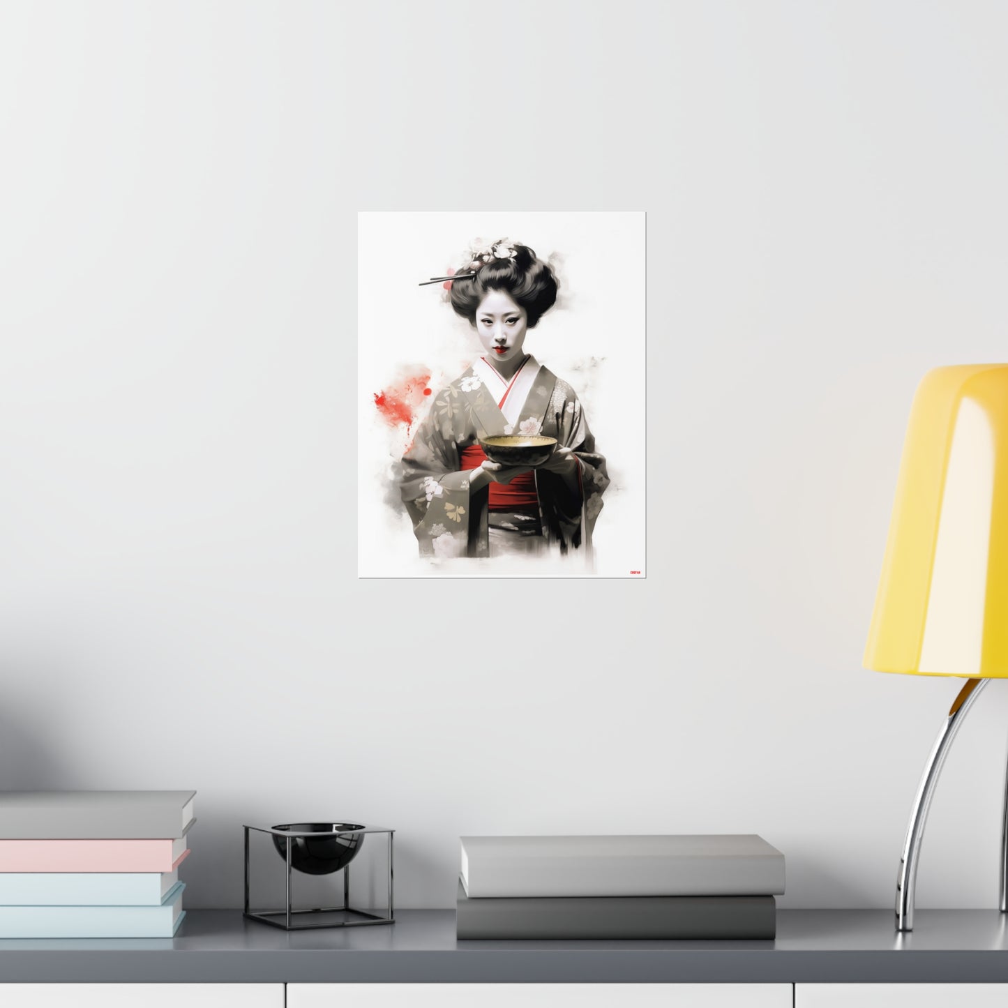 The Geisha, Premium Matte Vertical Posters