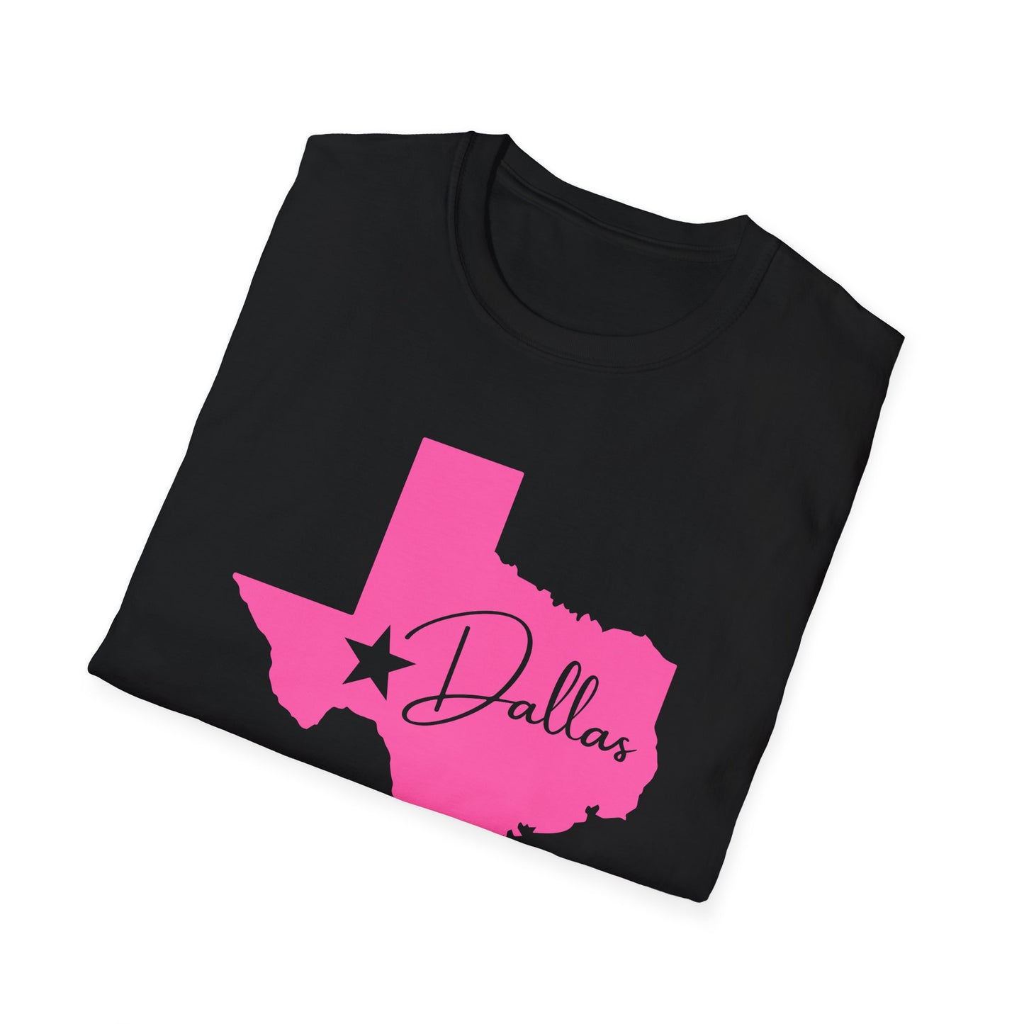 Chefao Dallas, Texas I, Unisex Softstyle T-Shirt