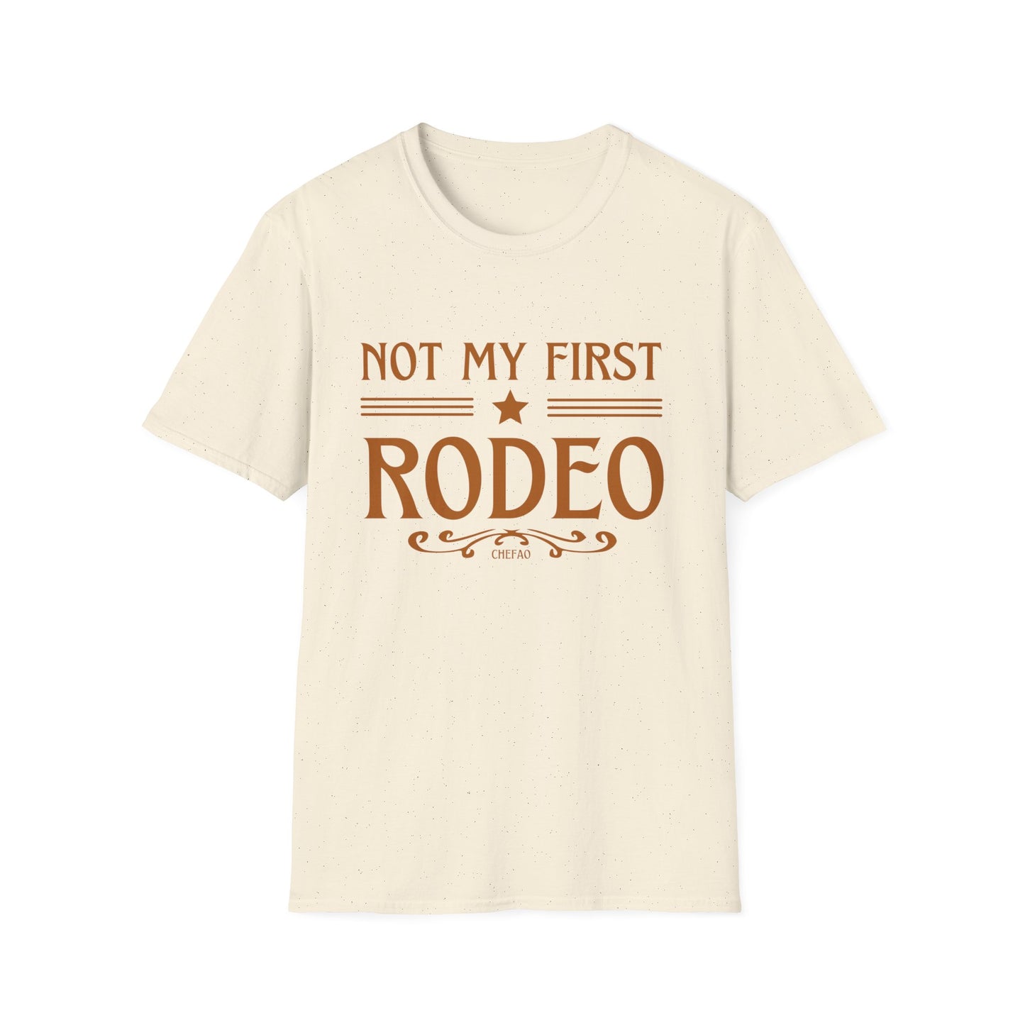 Not My First Rodeo, Unisex Softstyle T-Shirt