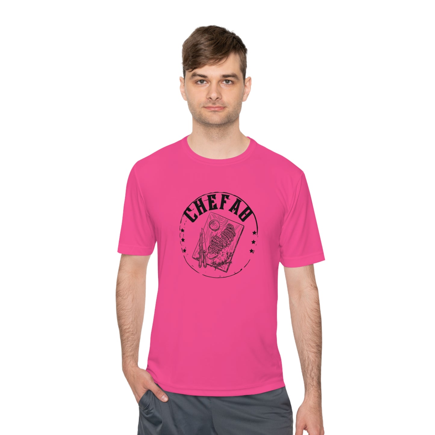 Chefao Barbque, Unisex Moisture Wicking Tee