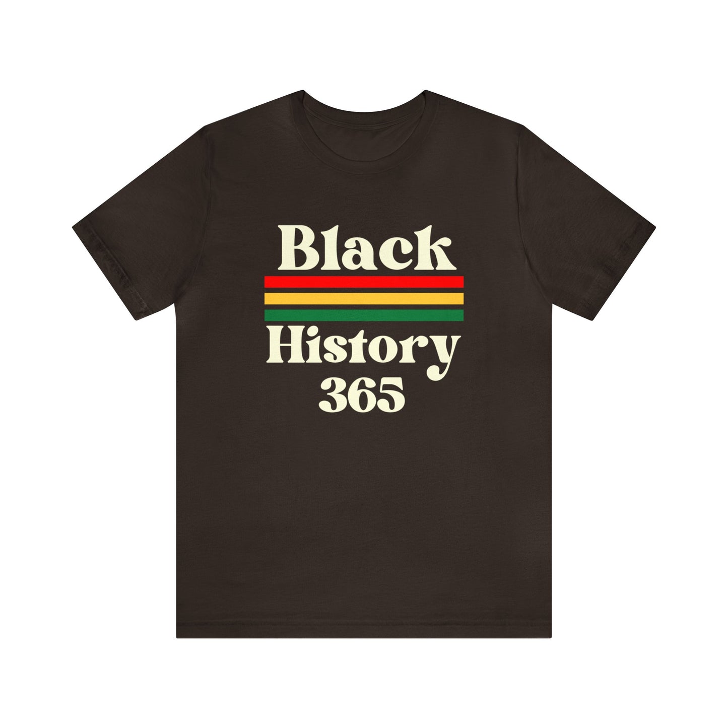 Chefao Black History 365, Unisex Jersey Short Sleeve Tee