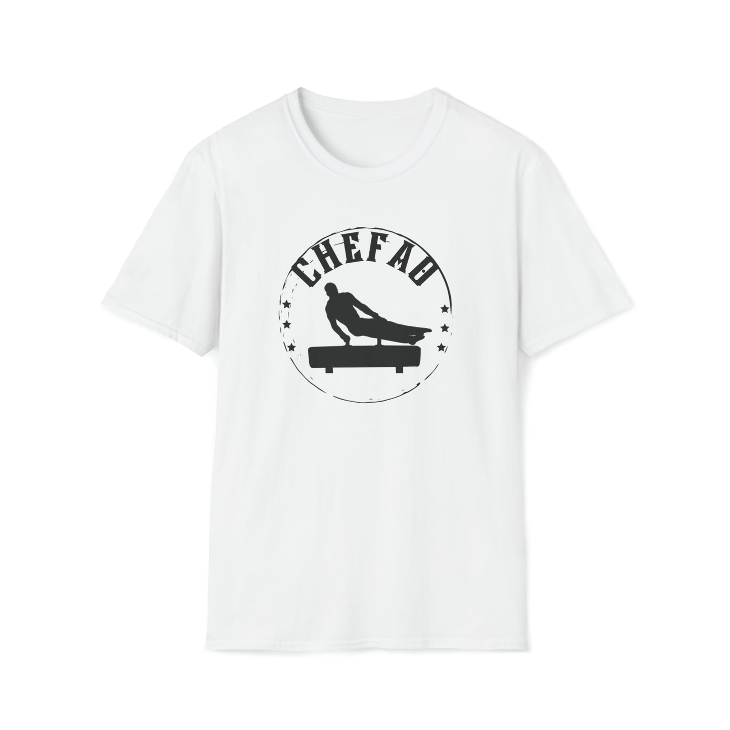 Chefao Pommel Horse I, Unisex Softstyle T-Shirt