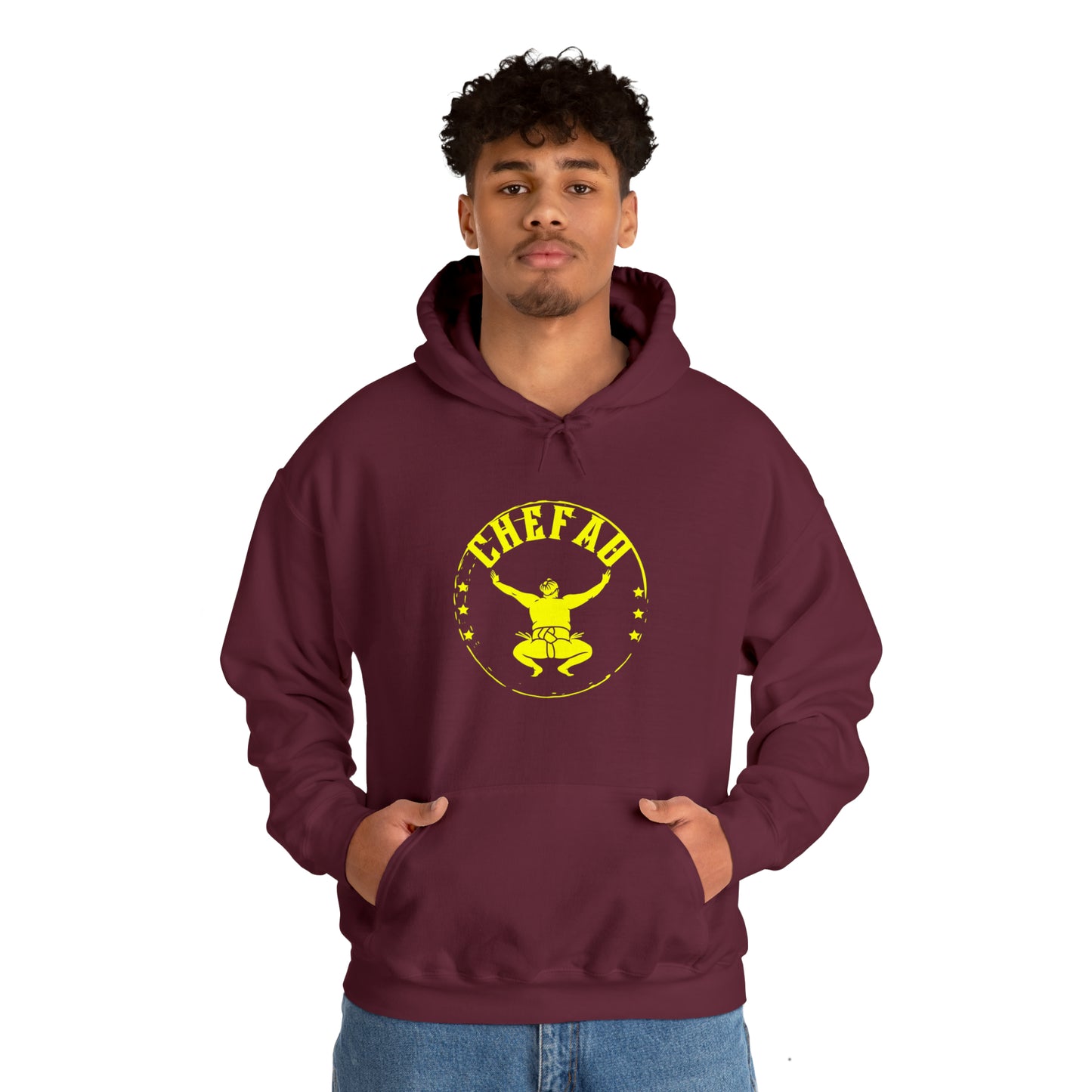 Chefao Sumo II, Unisex Heavy Blend Hooded Sweatshirt