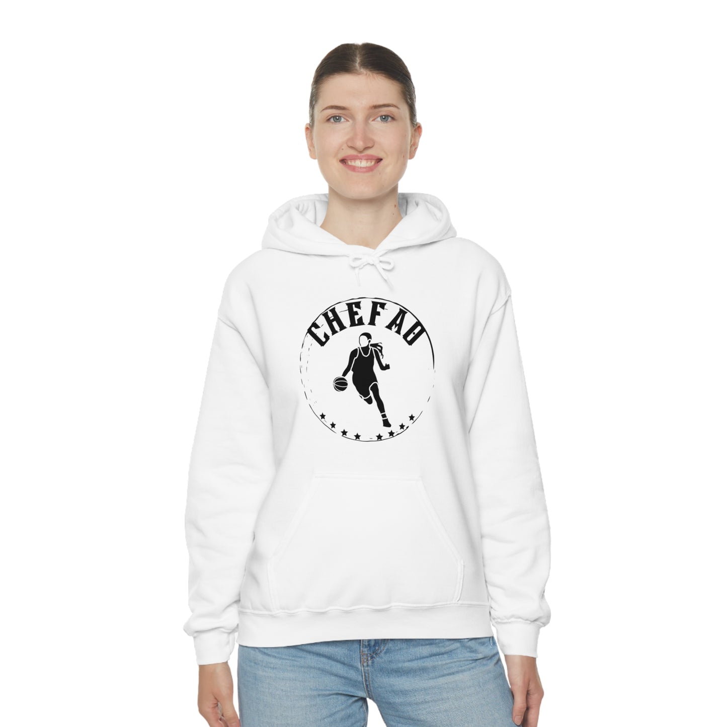 Chefao Basketball I, Unisex Heavy Blend Hooded Sweatshirt