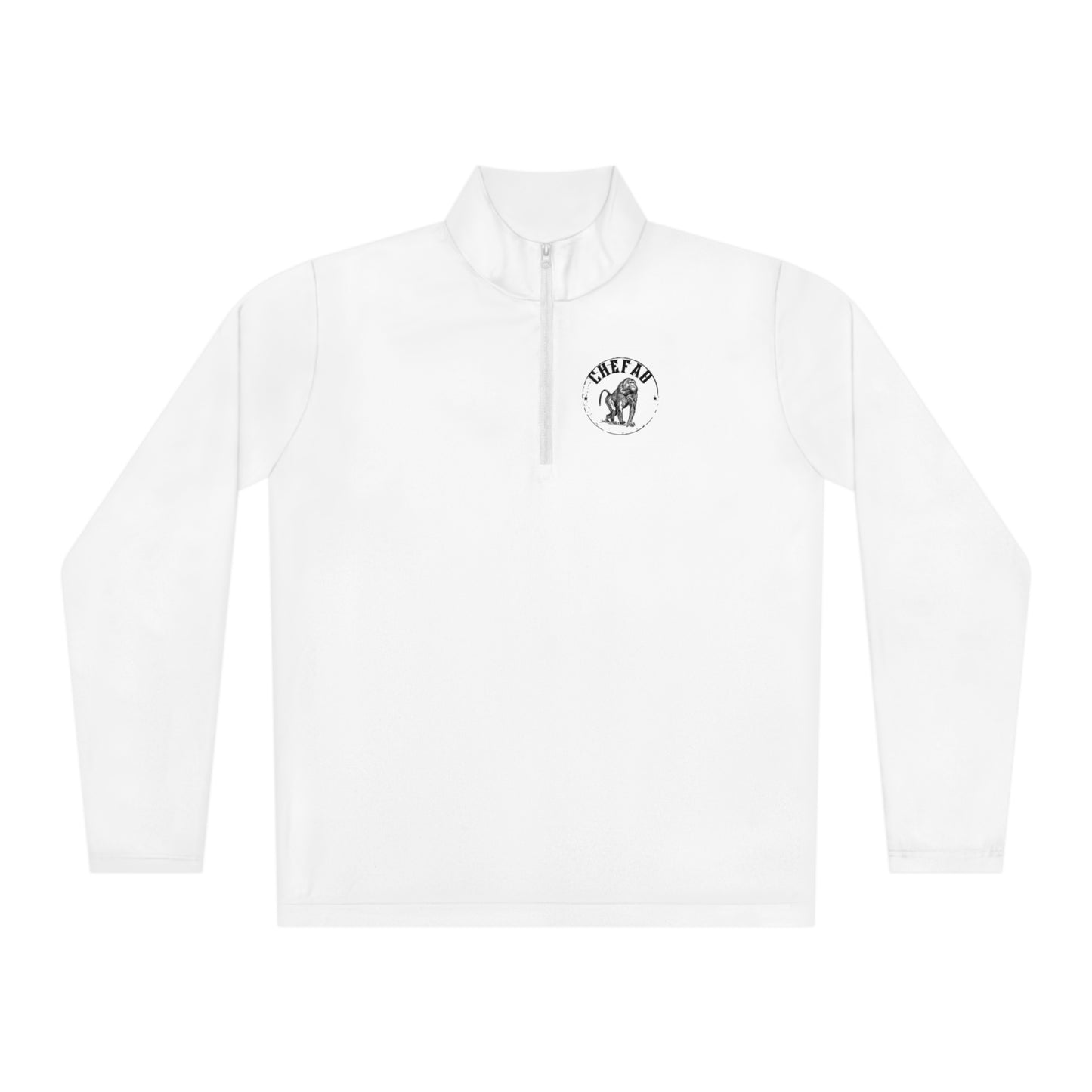 Chefao Baboon, Unisex Quarter-Zip Pullover