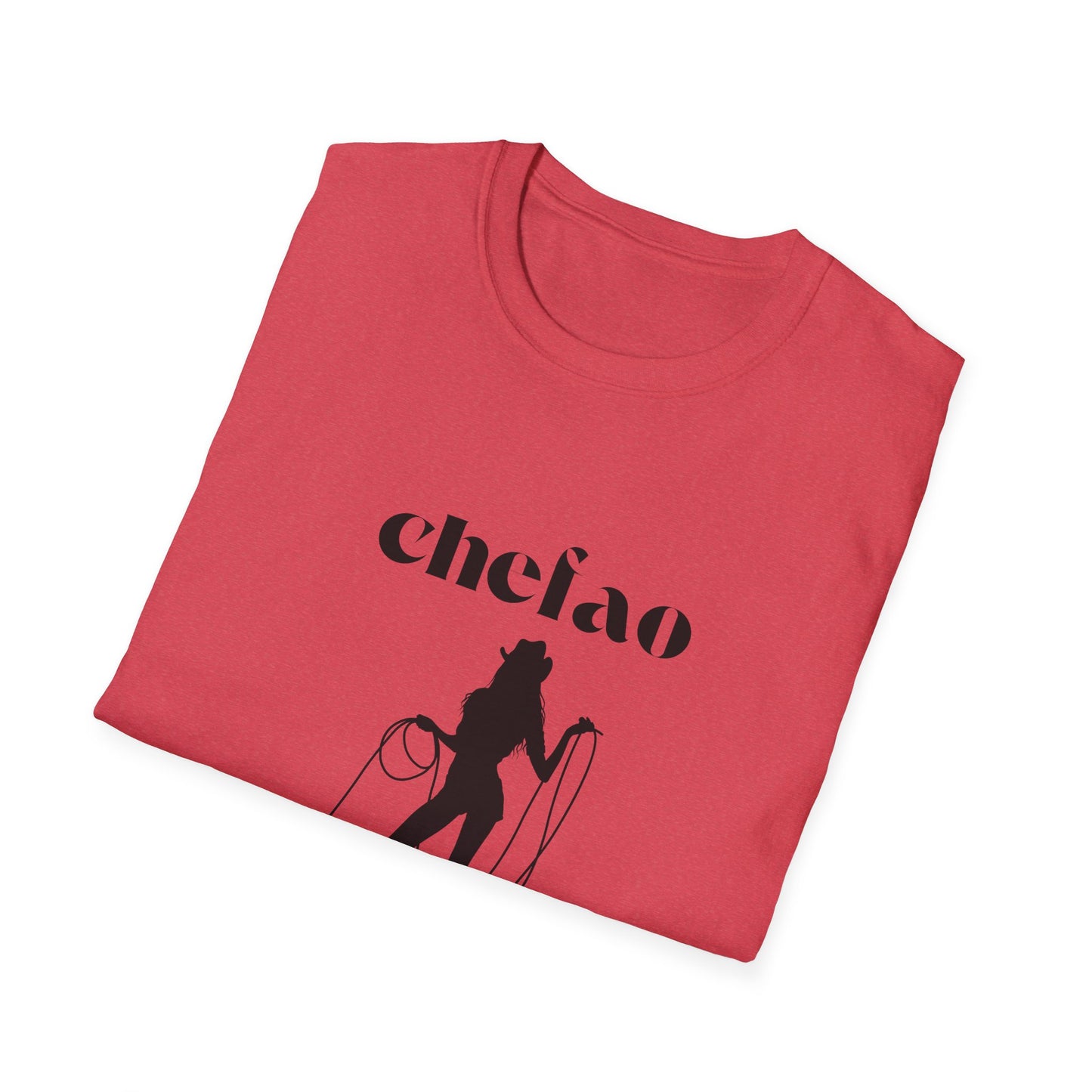 Chefao Cowgirl III, Unisex Softstyle T-Shirt