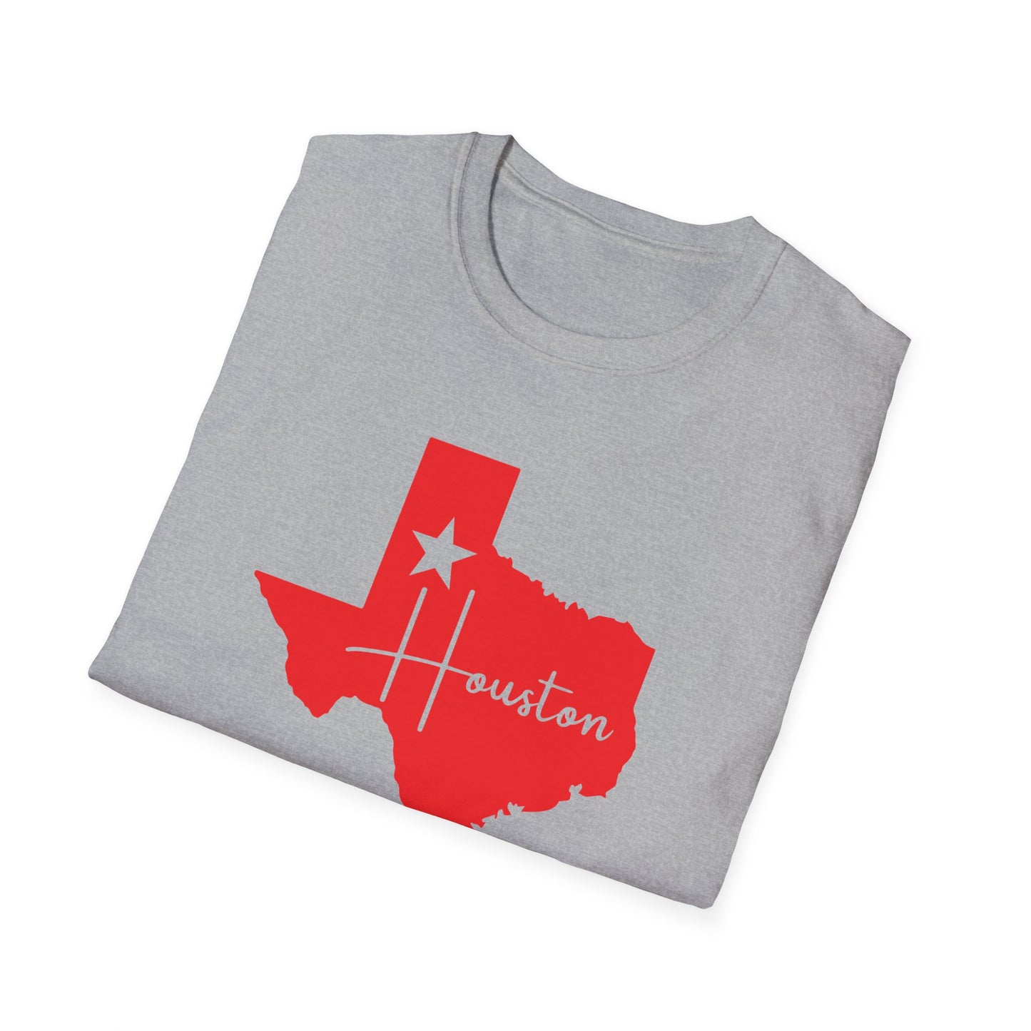 Chefao Houston, Texas I, Unisex Softstyle T-Shirt