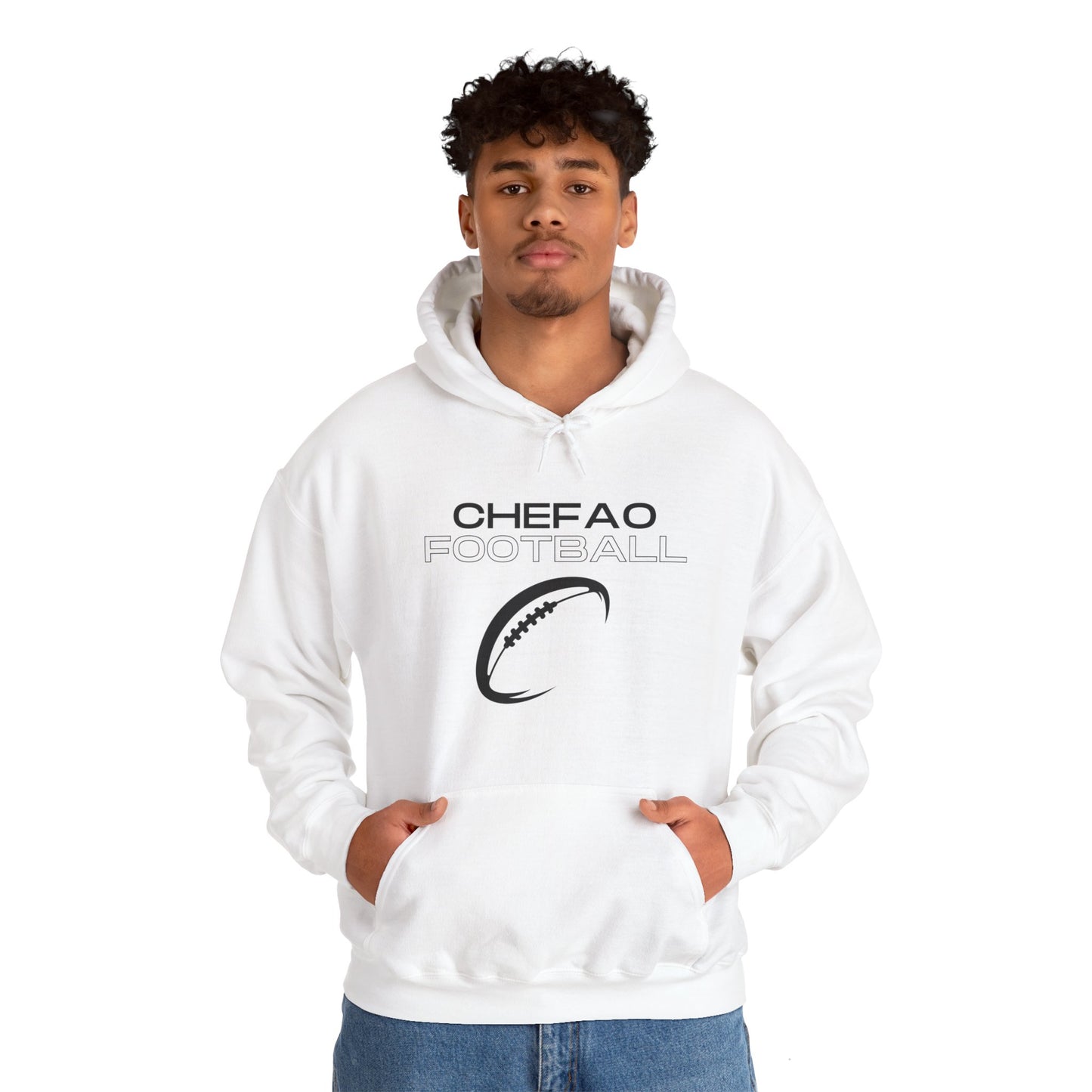 Chefao Football IV, Unisex Heavy Blend™ Hooded Sweatshirt