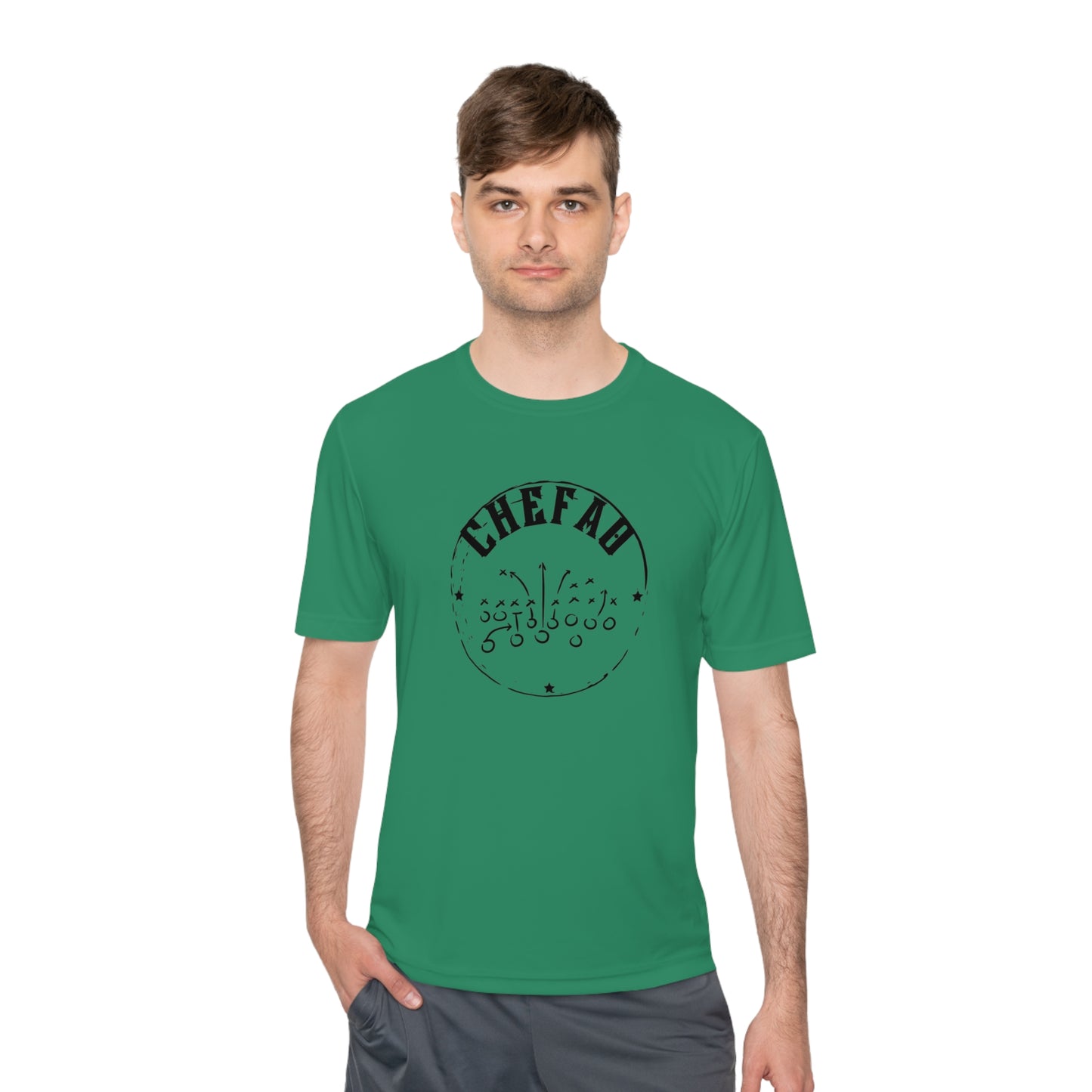 Chefao Football I, Unisex Moisture Wicking Tee