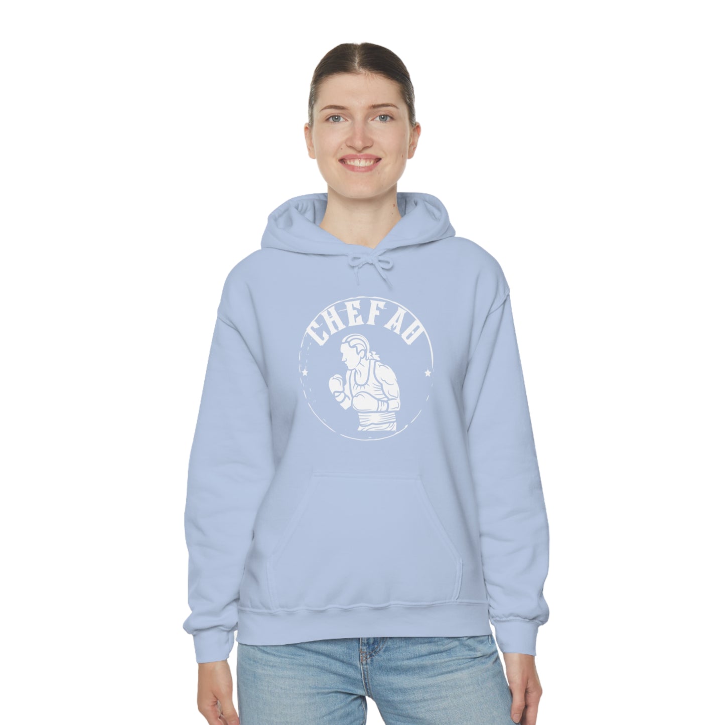 Chefao Boxer II, Unisex Heavy Blend Hooded Sweatshirt