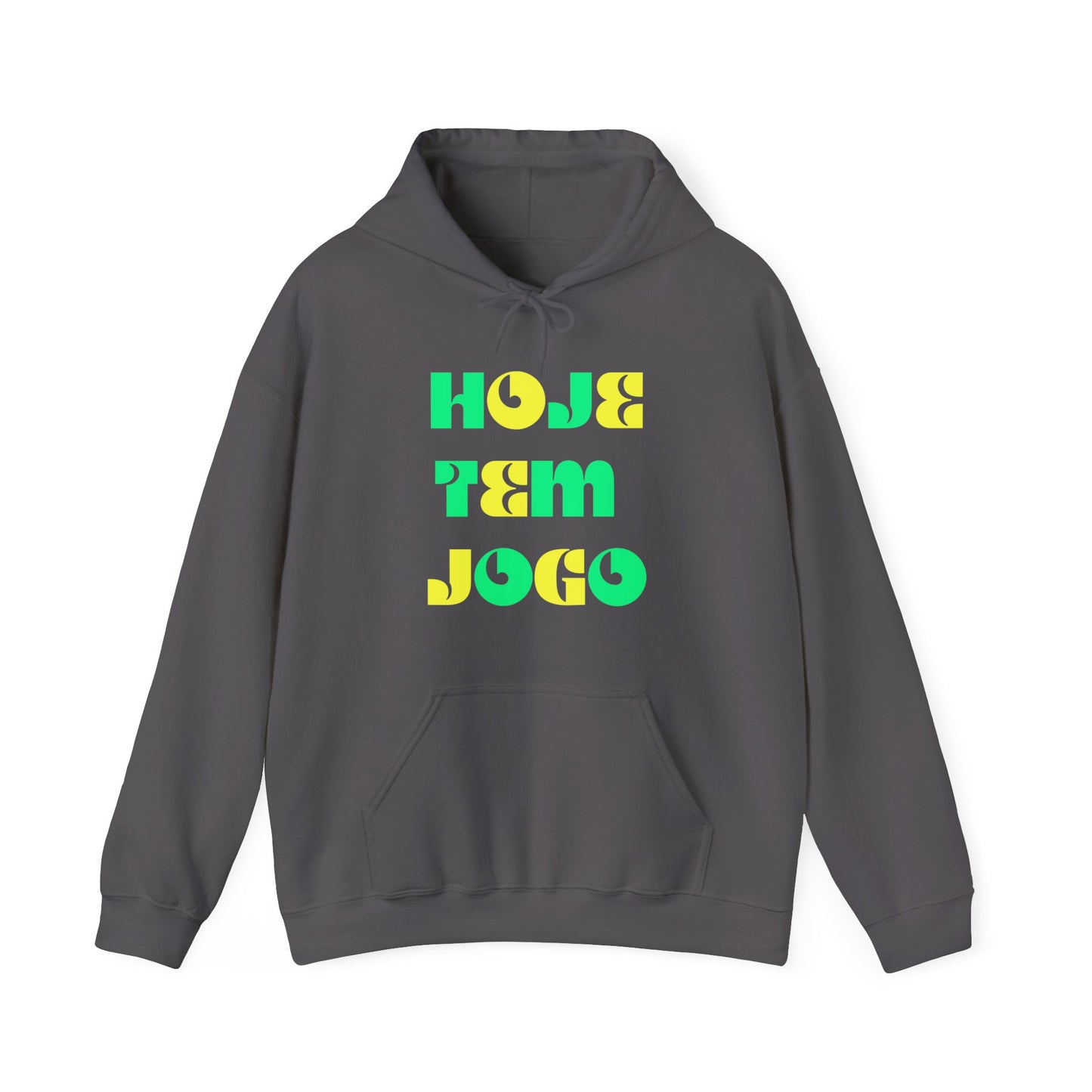 Hoje Tem Jogo I, Unisex Heavy Blend™ Hooded Sweatshirt