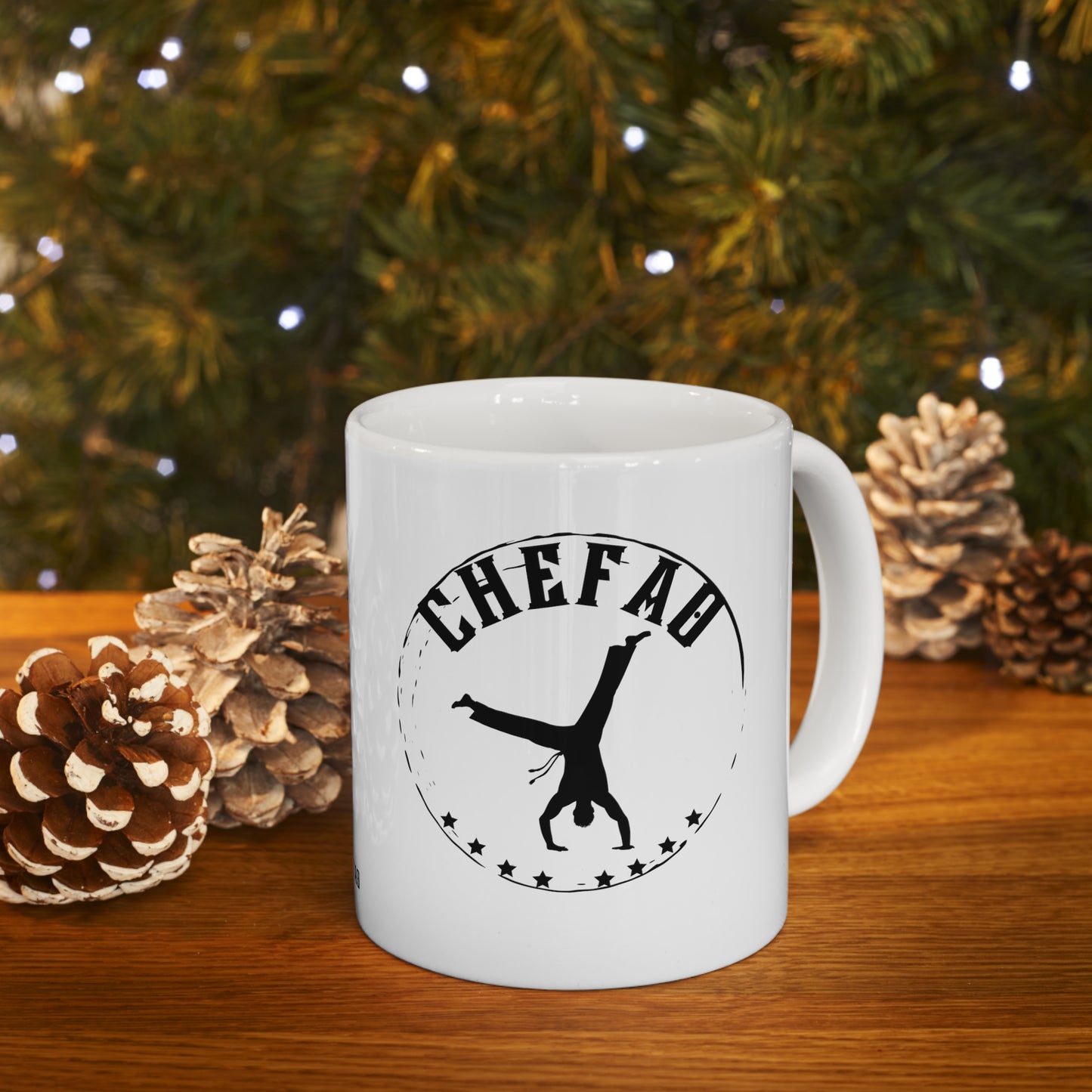 Chefao Capoeira I, White Coffee Mug, 11oz