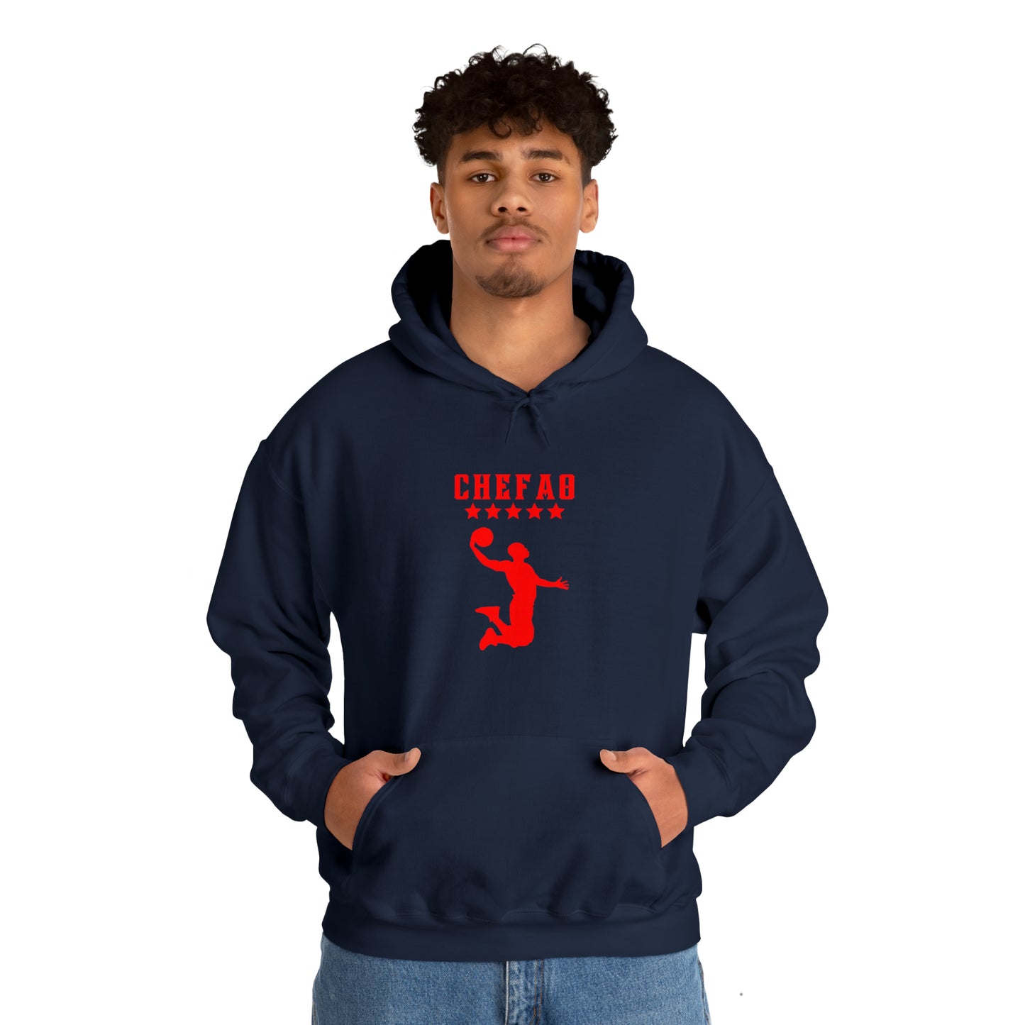 Chefao Basketball X, Unisex Heavy Blend Hooded Sweatshirt