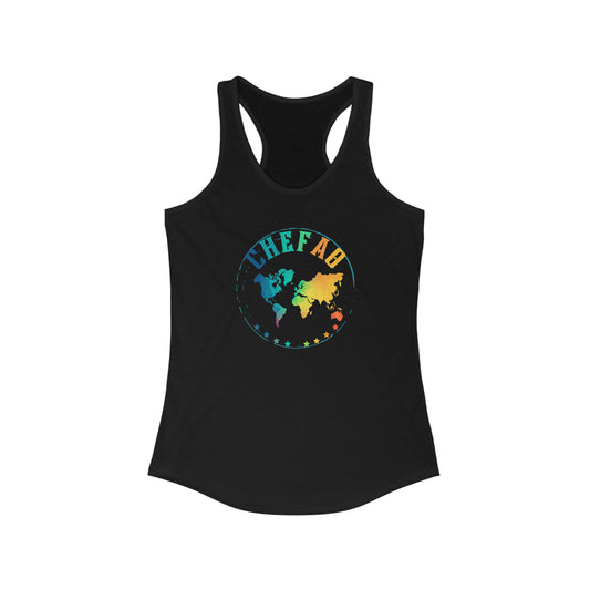 Chefao World I, Women's Racerback Tank