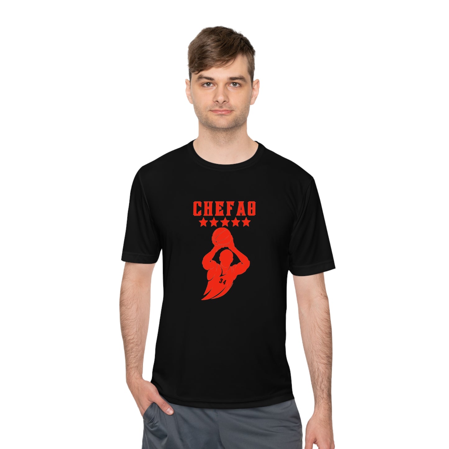 Chefao Basketball Dylan I, Unisex Moisture Wicking Tee