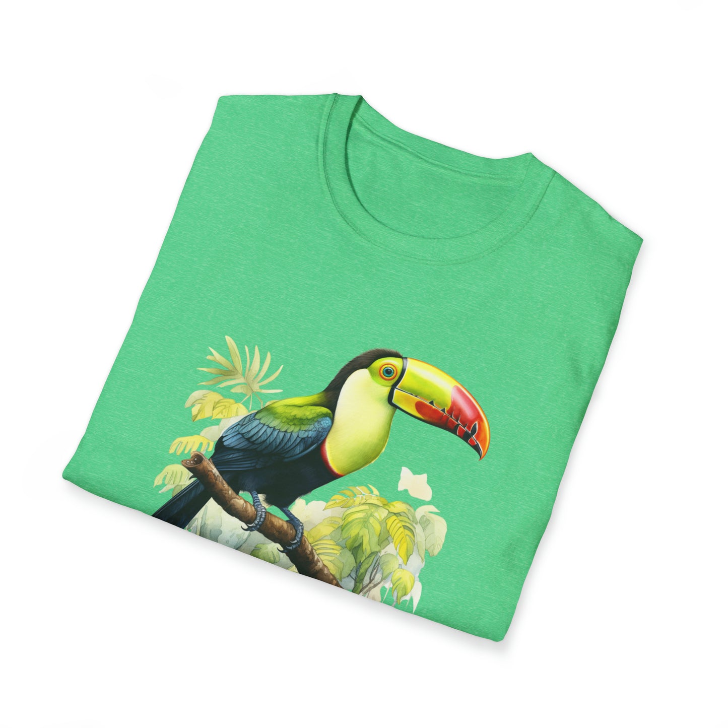 Keel Billed Toucan I,, Unisex Softstyle T-Shirt