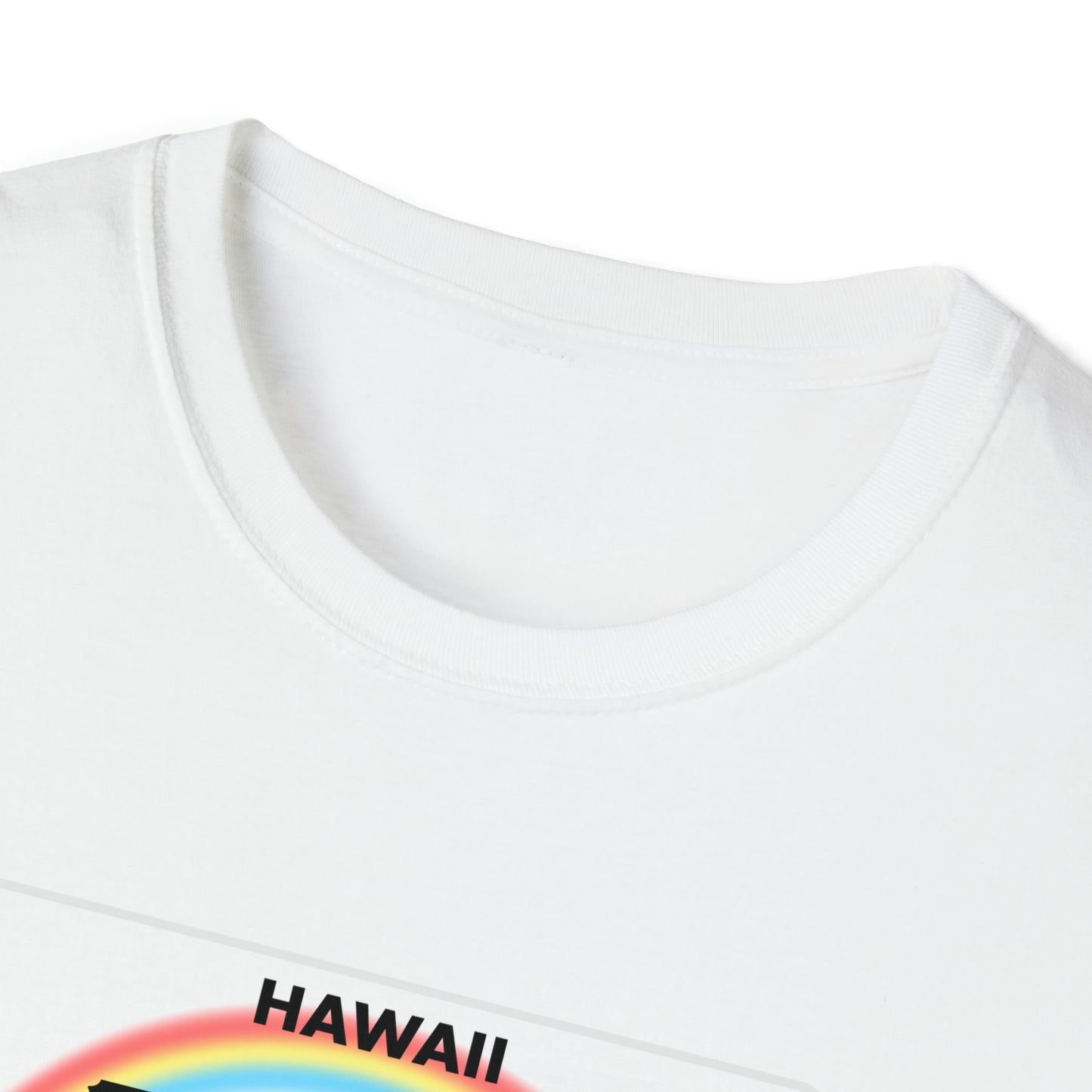 Chefao Hawaii License Plate I, Unisex Softstyle T-Shirt