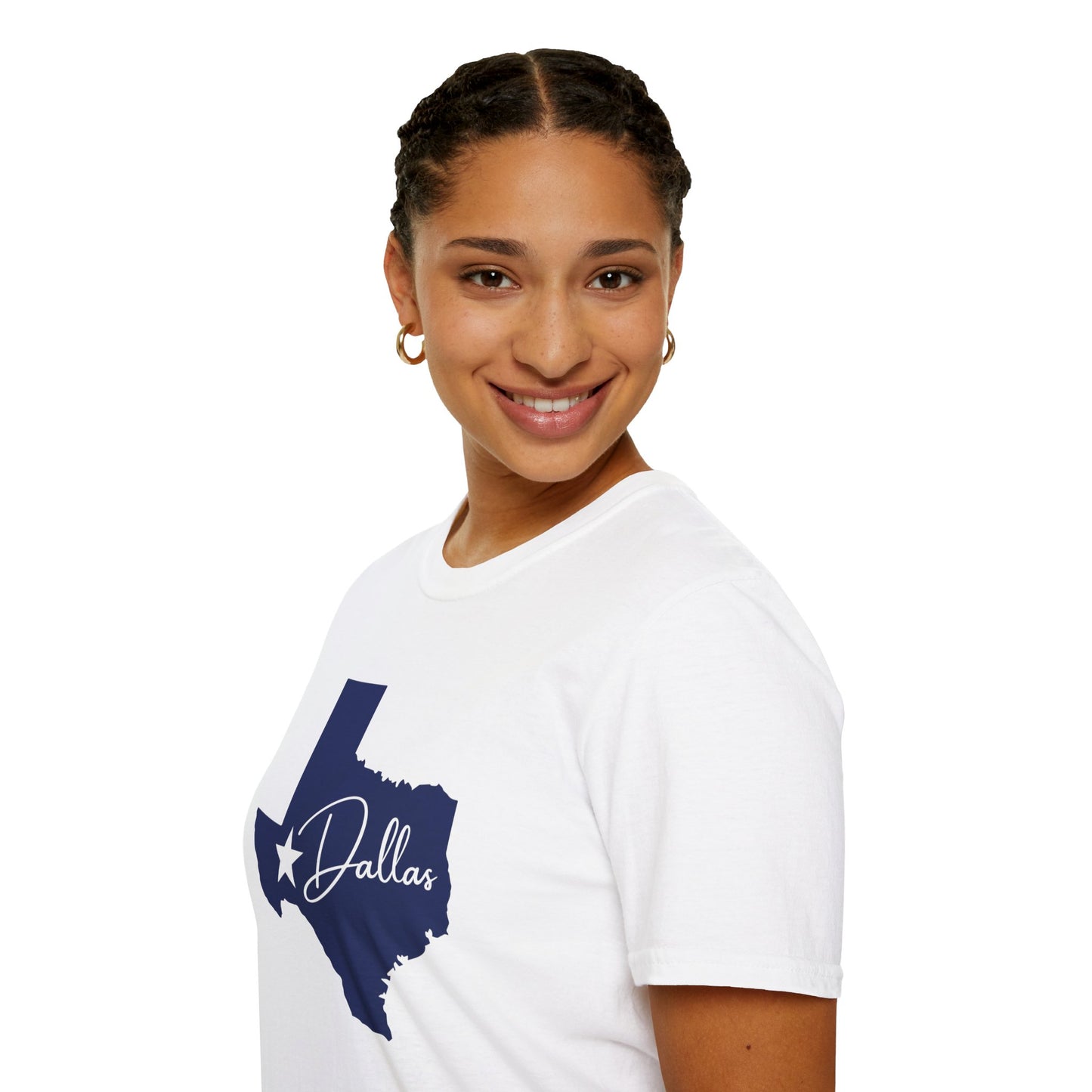 Chefao Dallas, Texas I, Unisex Softstyle T-Shirt