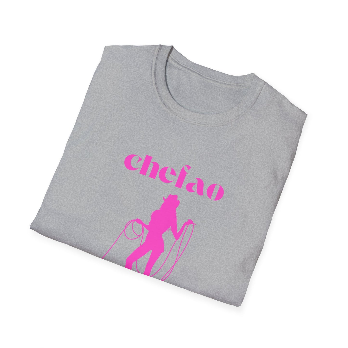 Chefao Cowgirl III, Unisex Softstyle T-Shirt