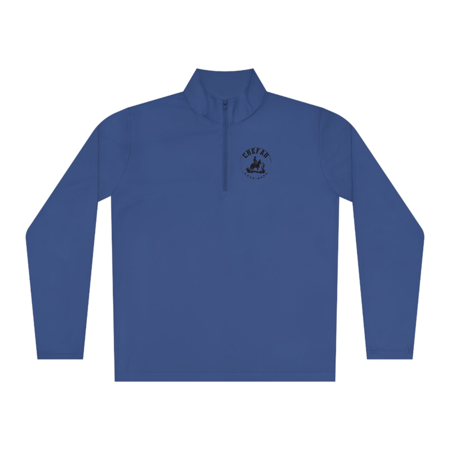 Chefao Cowboy I, Unisex Quarter-Zip Pullover