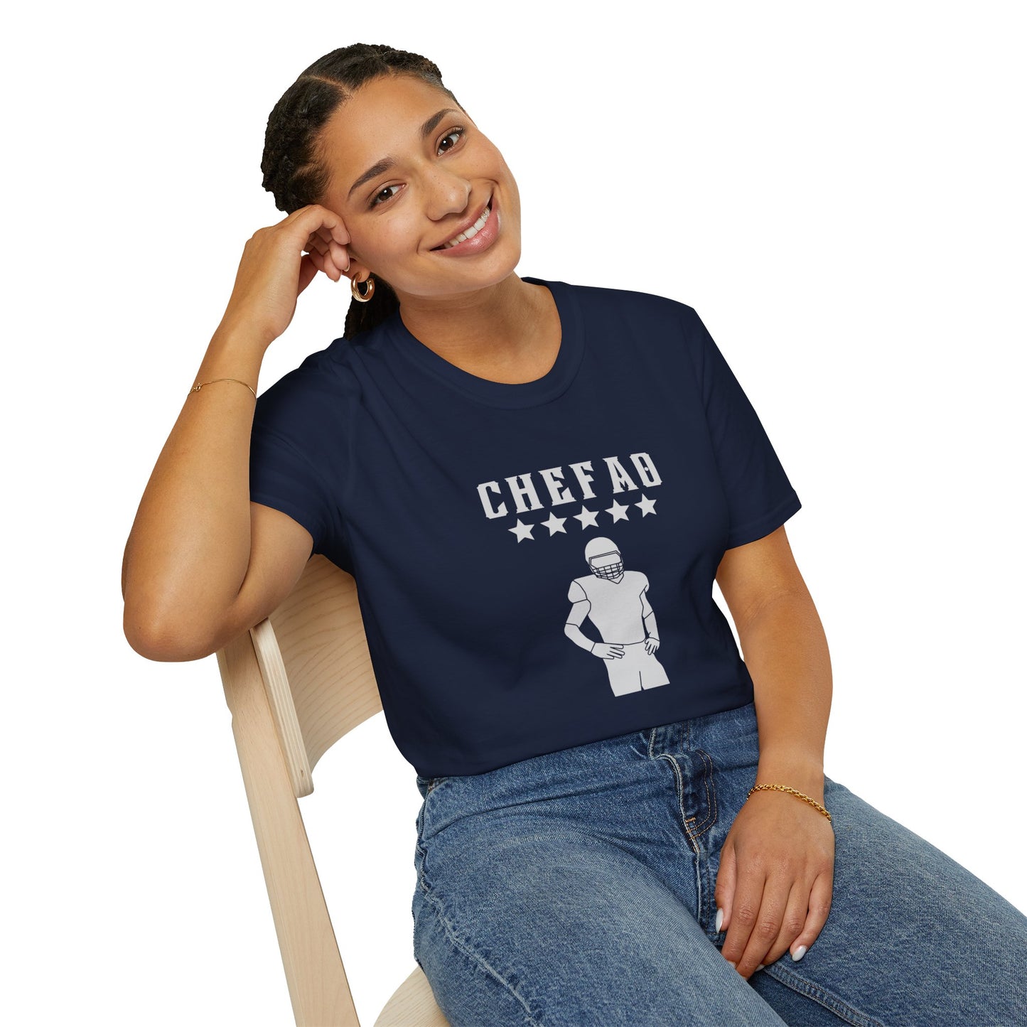 Chefao Football III, Unisex Softstyle T-Shirt