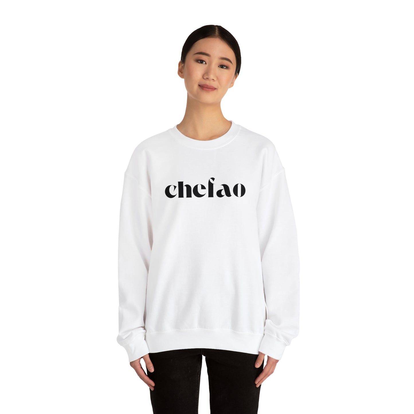 Chefao II, Unisex Heavy Blend Crewneck Sweatshirt