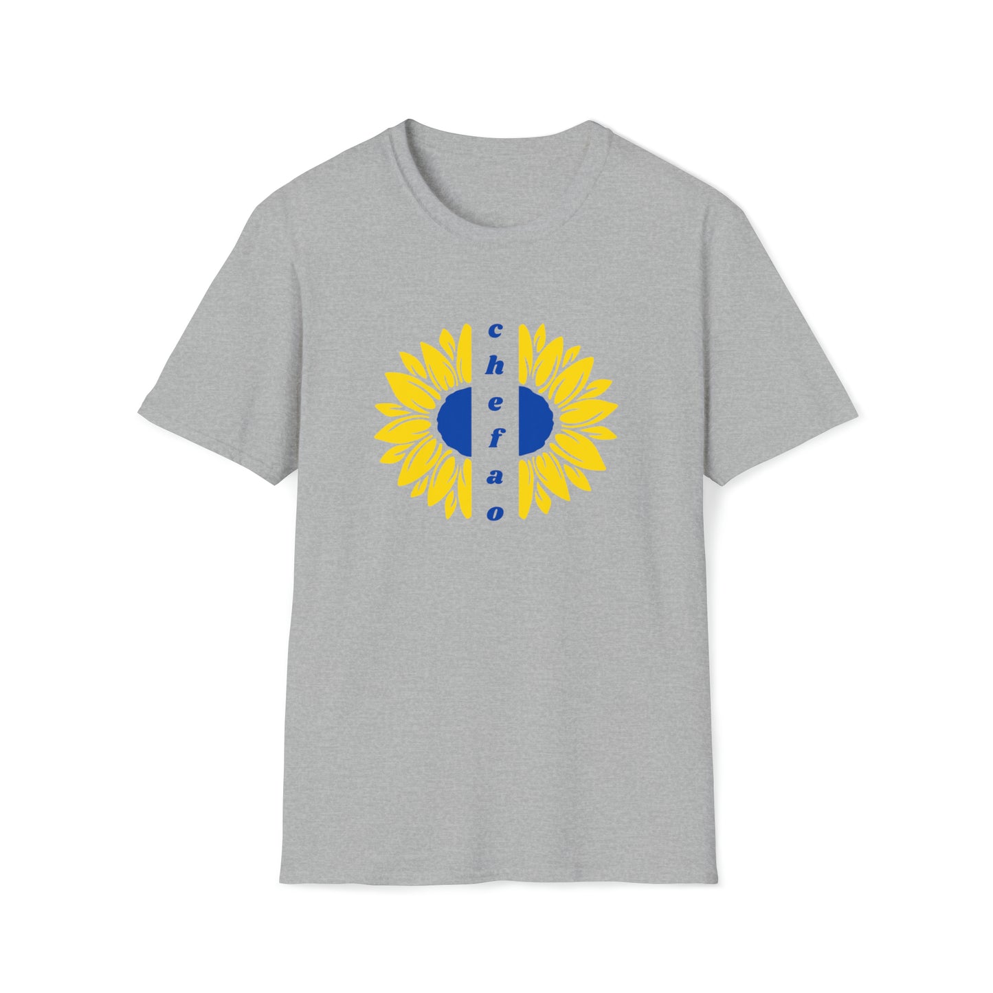 Chefao Sunflower II, Unisex Softstyle T-Shirt