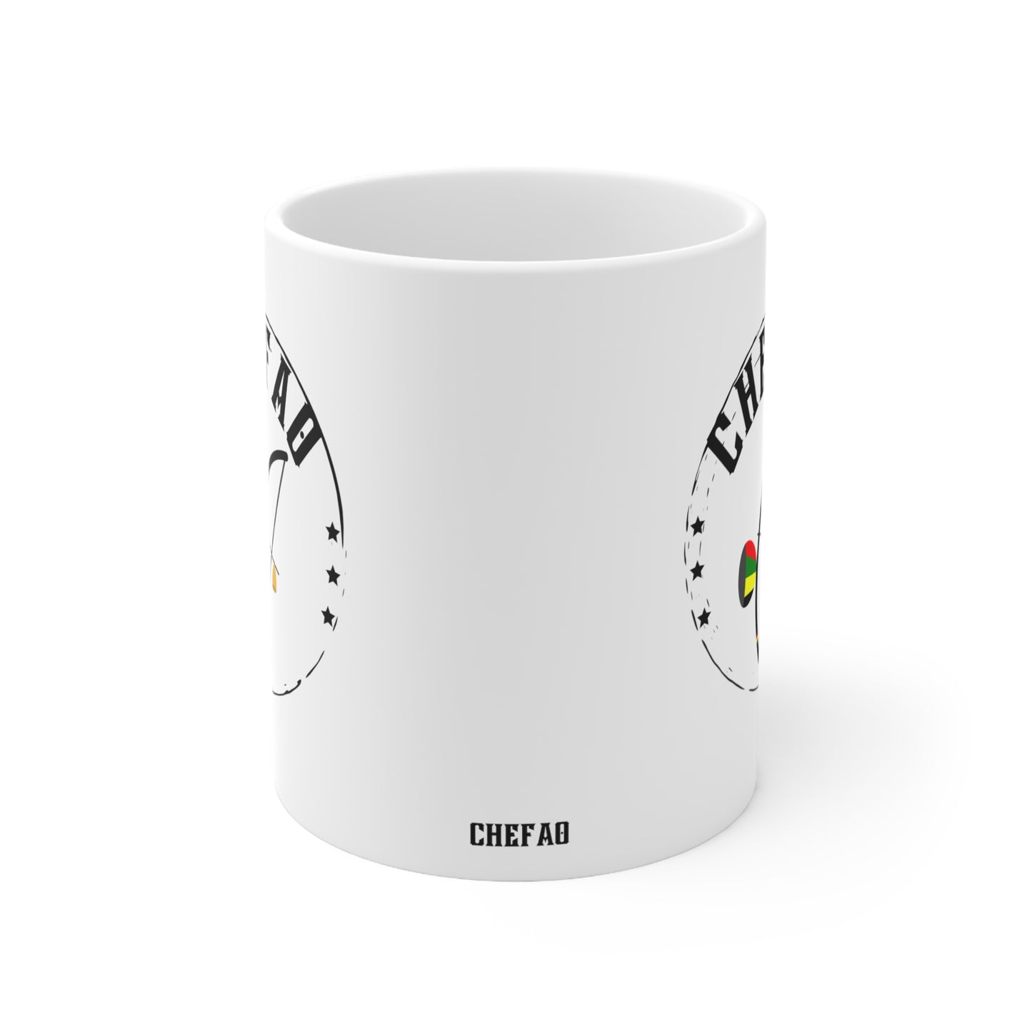 Chefao Berimbau I, White Coffee Mug, 11oz