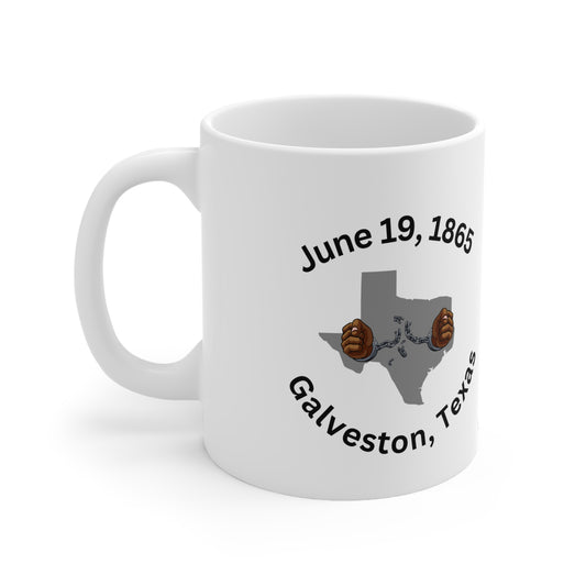 Juneteenth Mug, 11oz