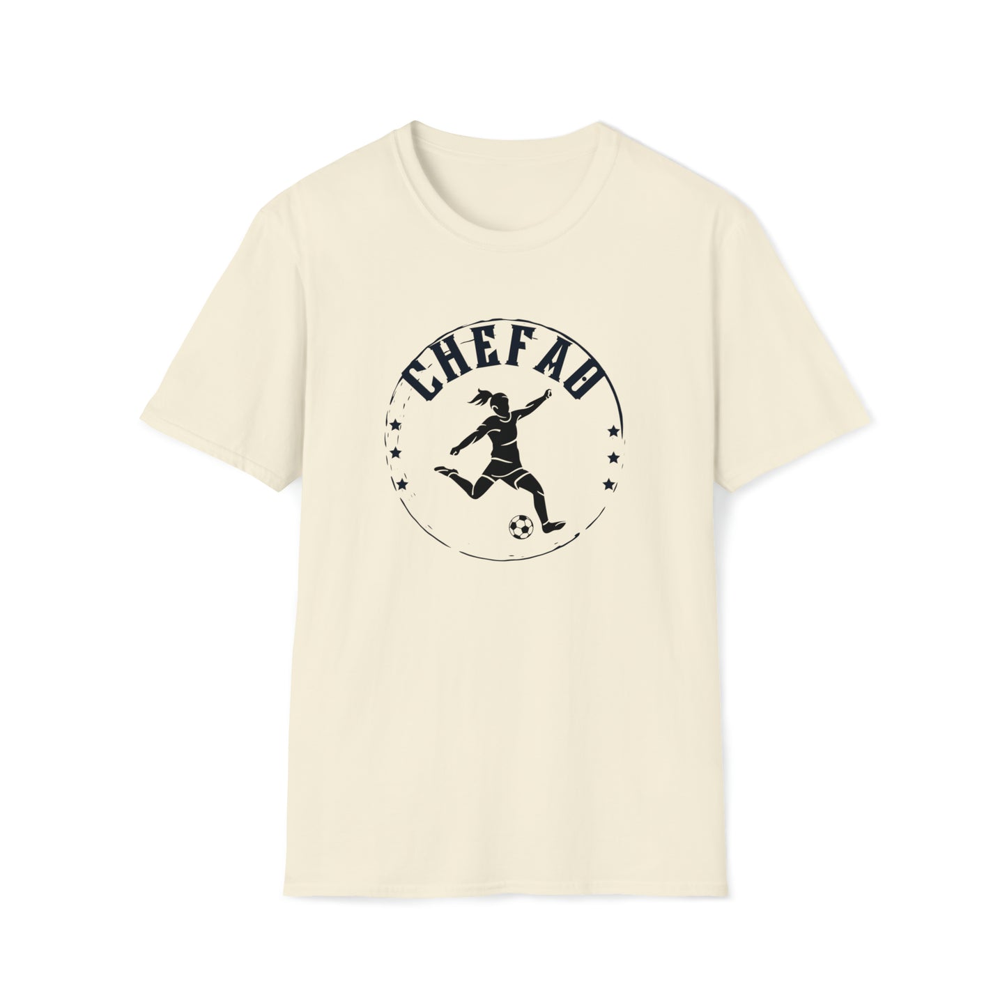 Chefao Soccer I, Unisex Softstyle T-Shirt