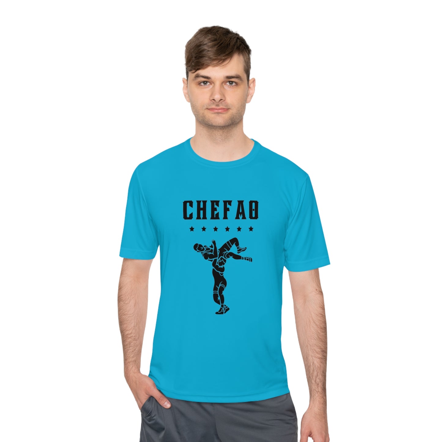 Chefao Wrestling The Nick Edition I, Unisex Moisture Wicking Tee