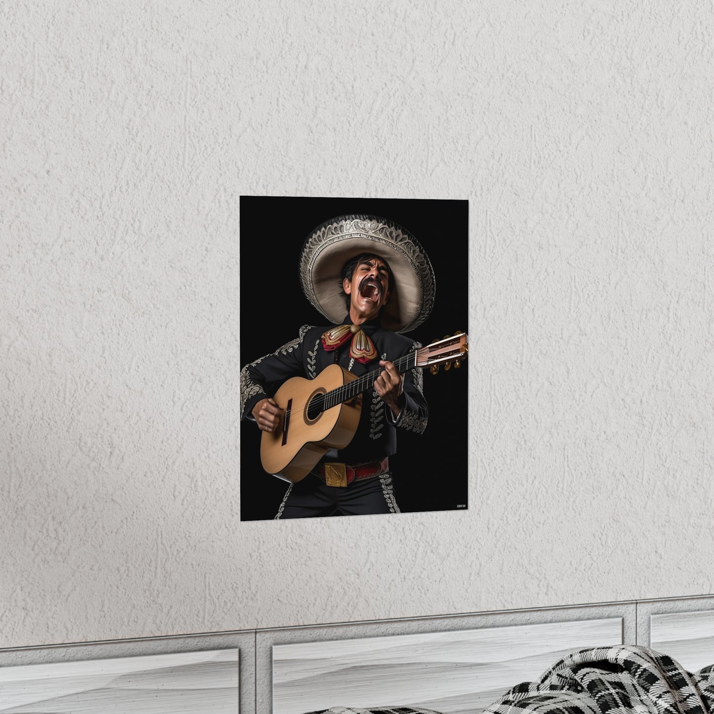 Mariachi Man, Premium Matte Vertical Posters