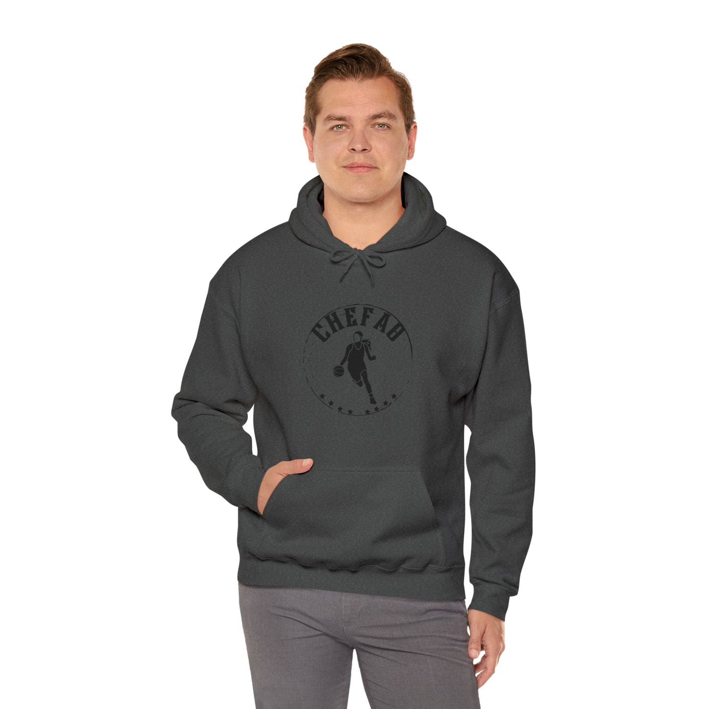 Chefao Basketball I, Unisex Heavy Blend Hooded Sweatshirt