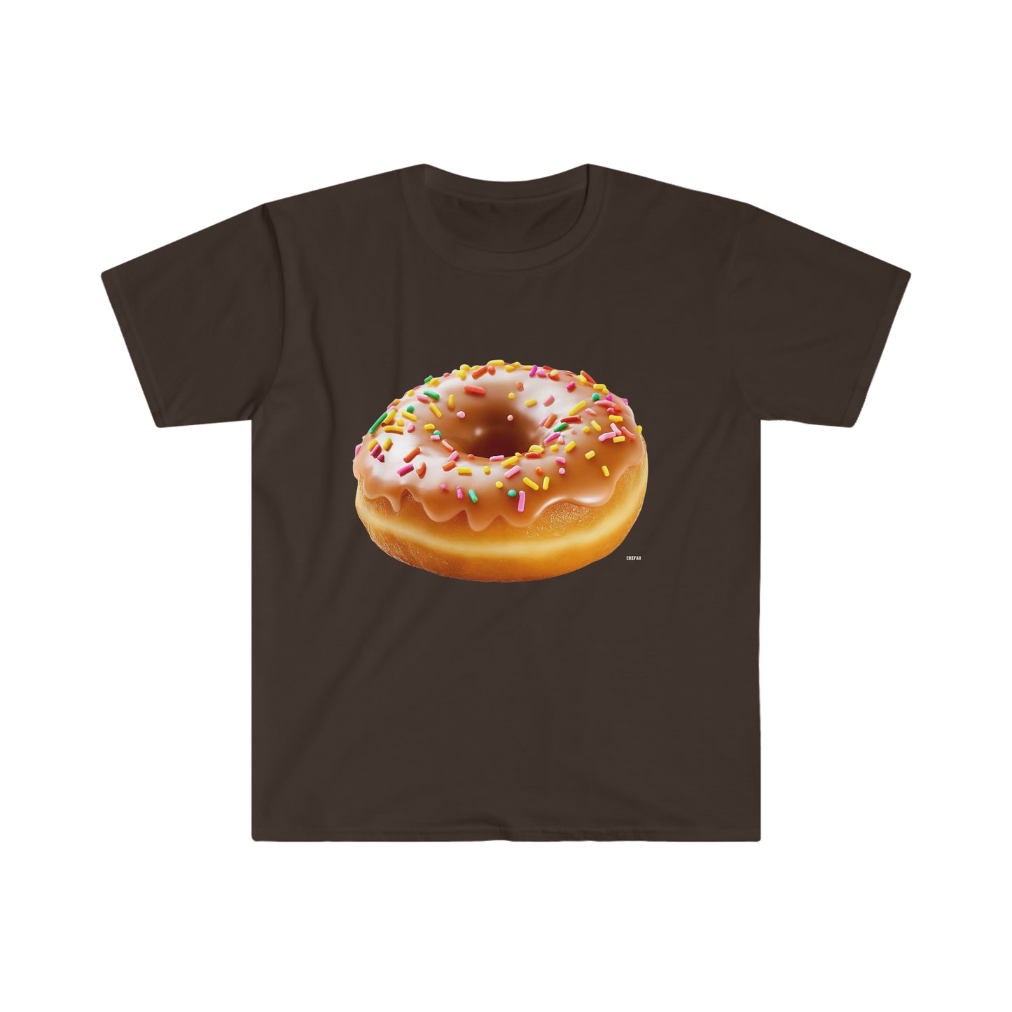 Sprinkled Donut, Unisex Softstyle T-Shirt