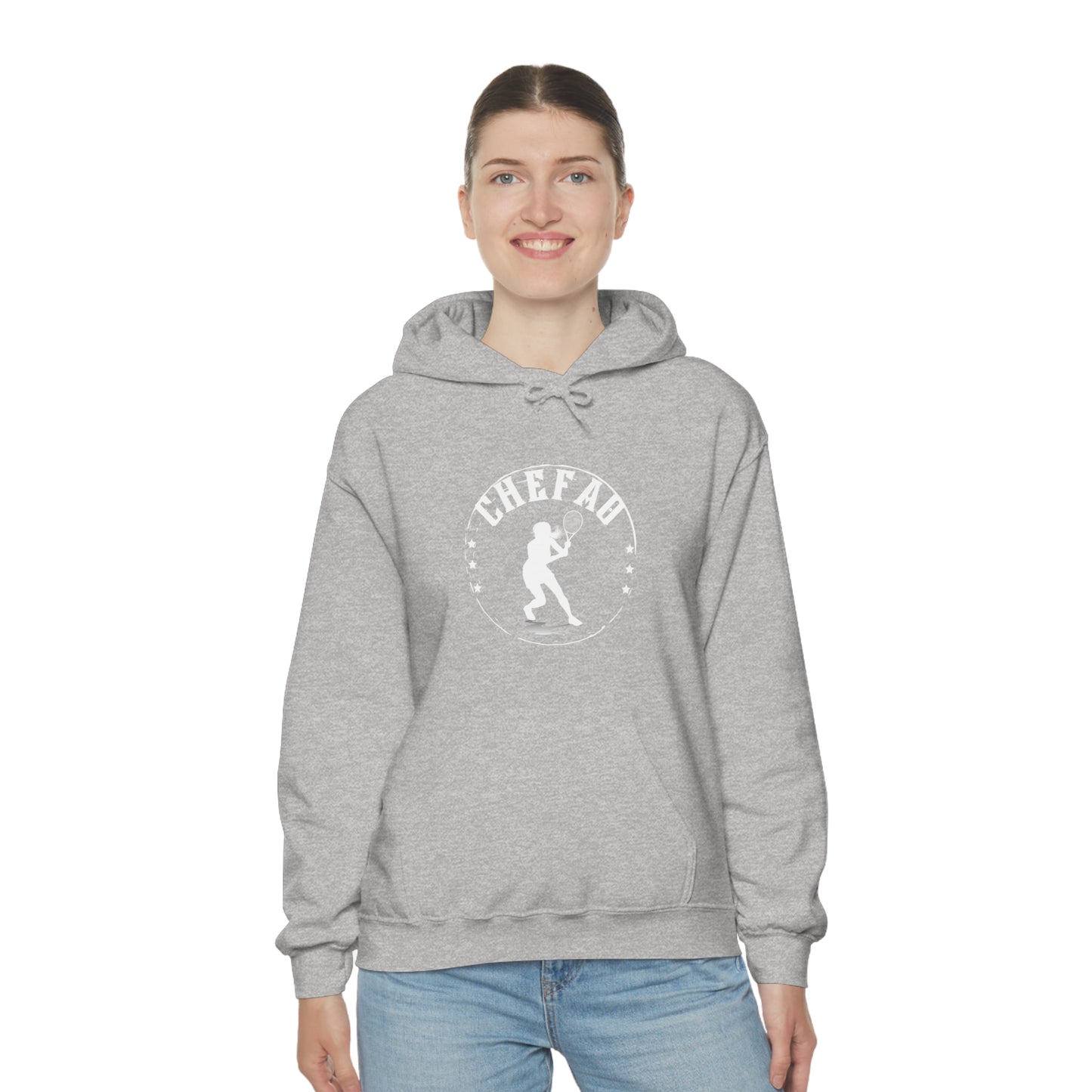 Chefao Tennis III, Unisex Heavy Blend Hooded Sweatshirt