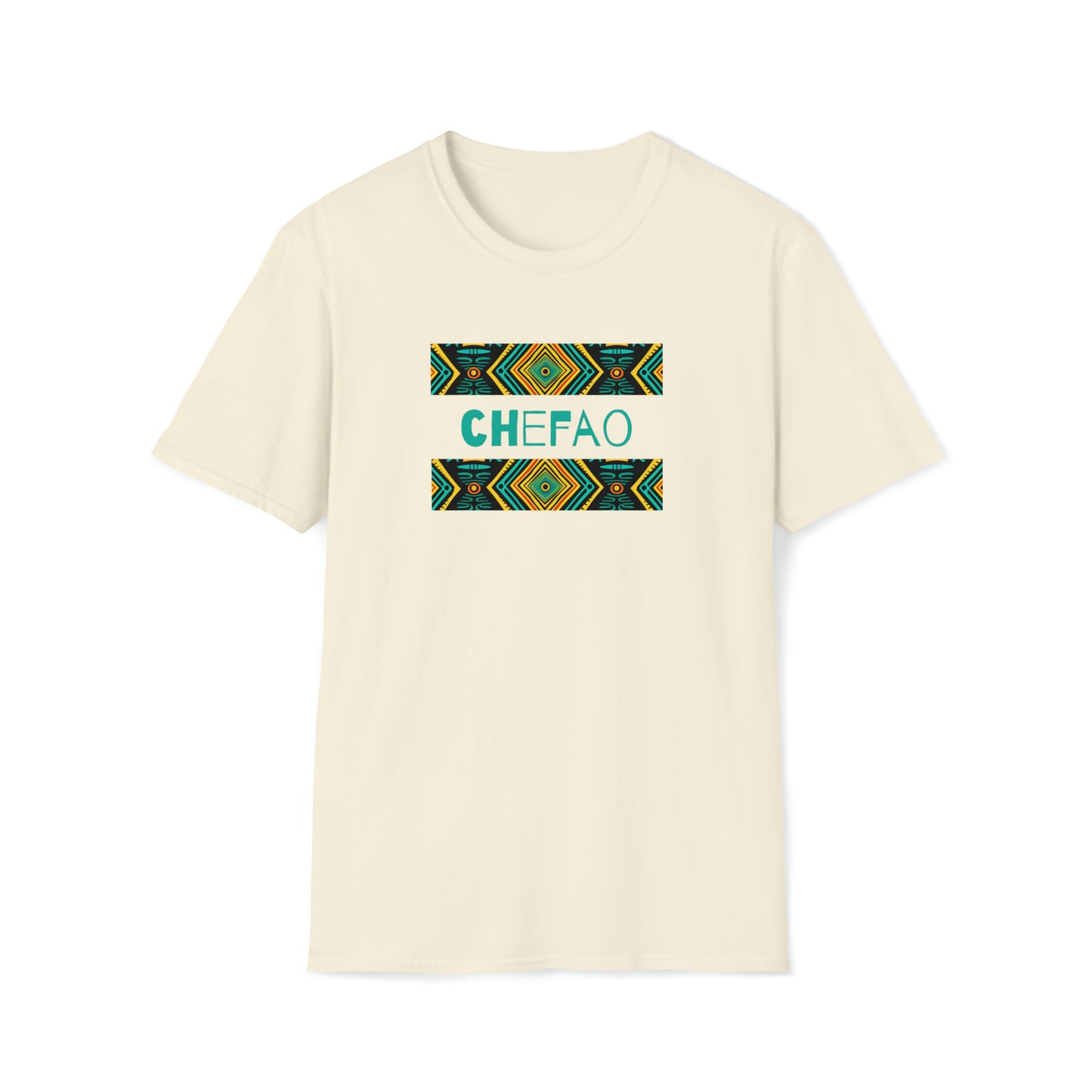 Chefao Dashiki Print I, Unisex Softstyle T-Shirt