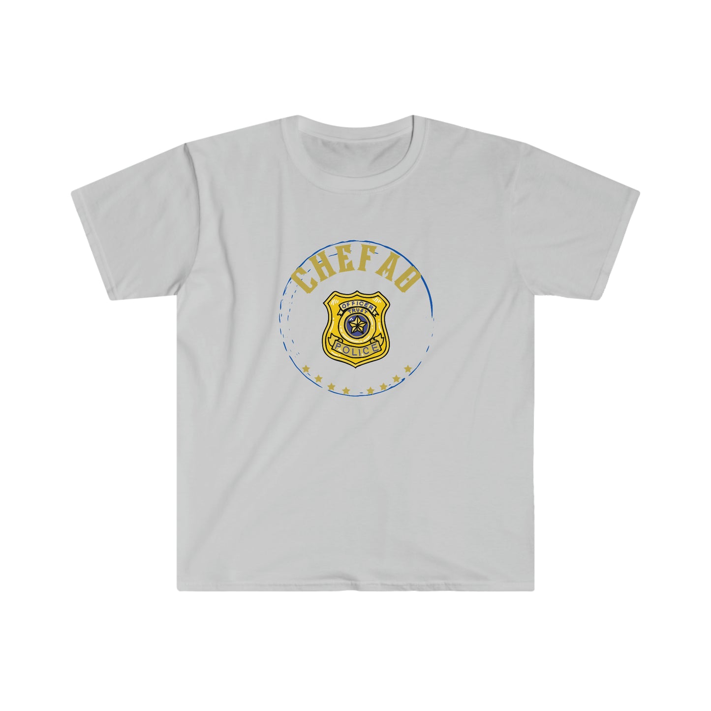 Chefao Police I, Unisex Softstyle T-Shirt