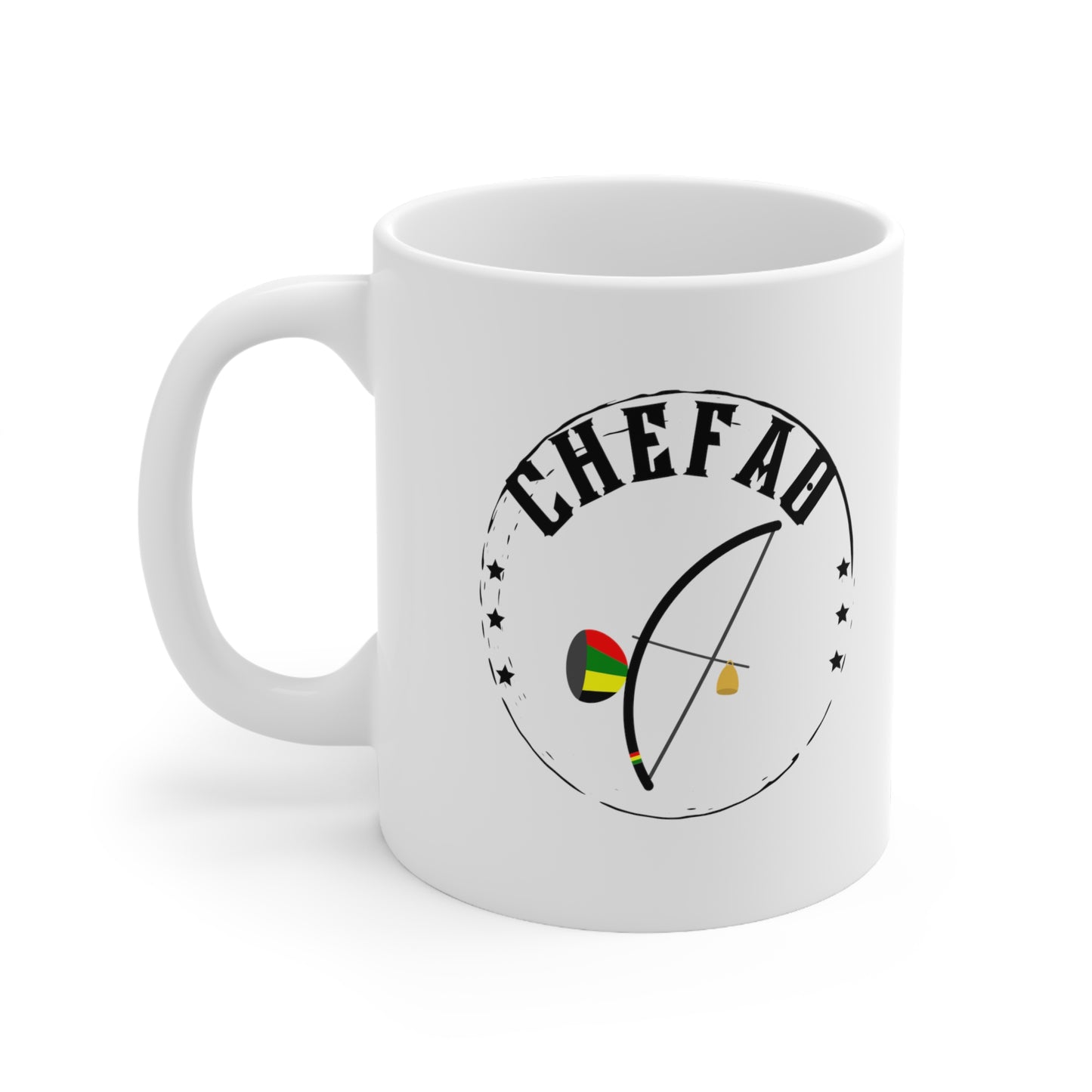 Chefao Berimbau I, White Coffee Mug, 11oz