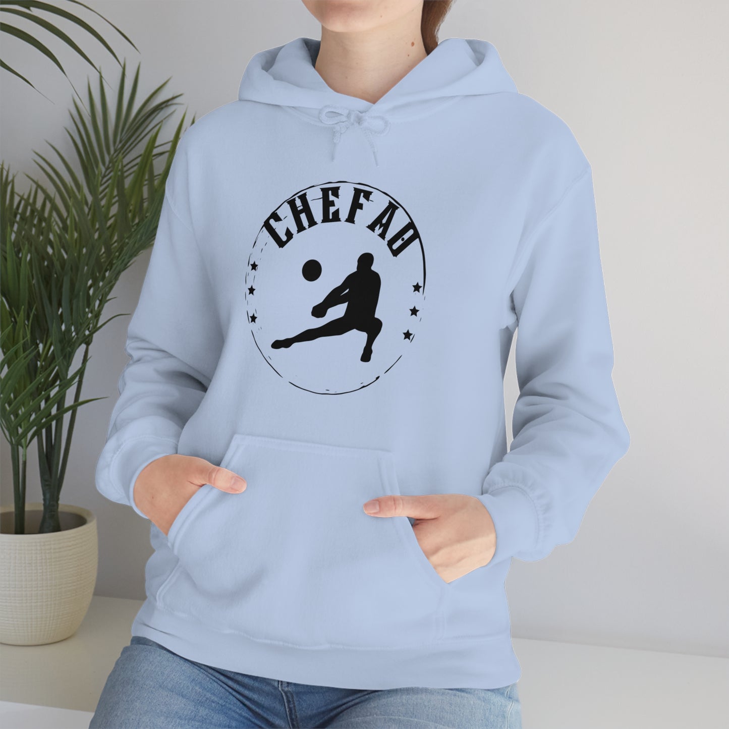 Chefao Volleyball II, Unisex Heavy Blend Hooded Sweatshirt