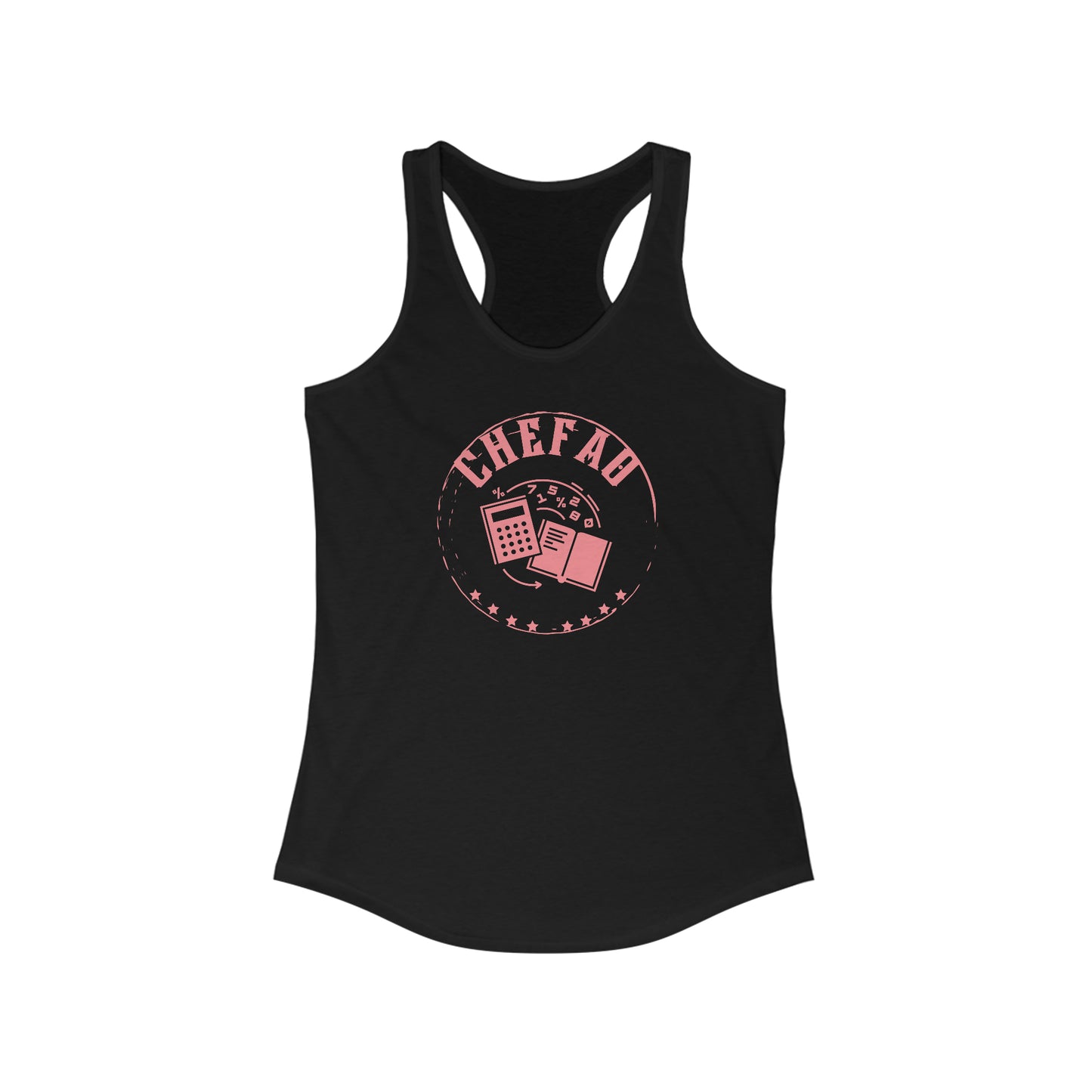 Chefao Accounting VI, Women's Racerback Tank