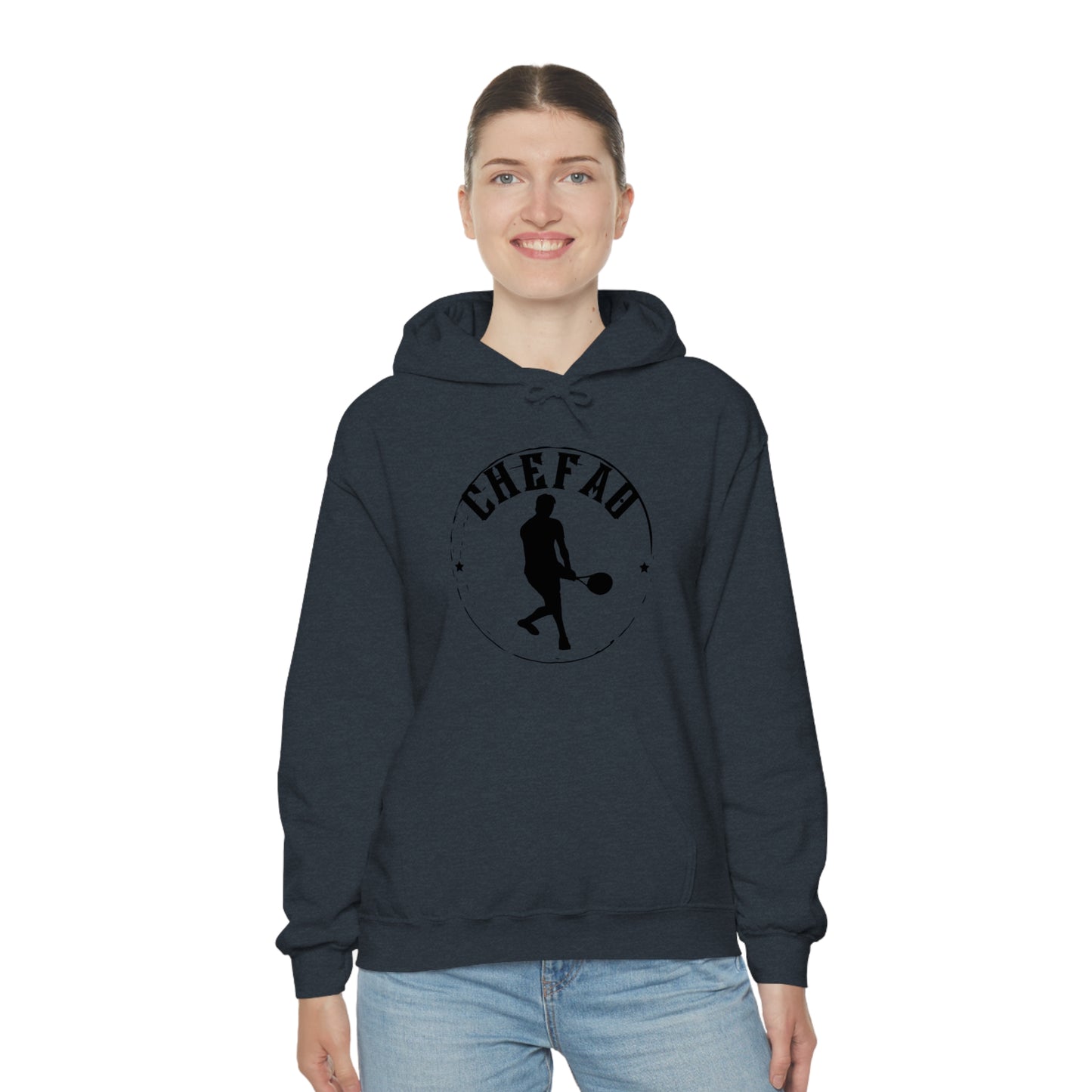 Chefao Tennis II, Unisex Heavy Blend Hooded Sweatshirt