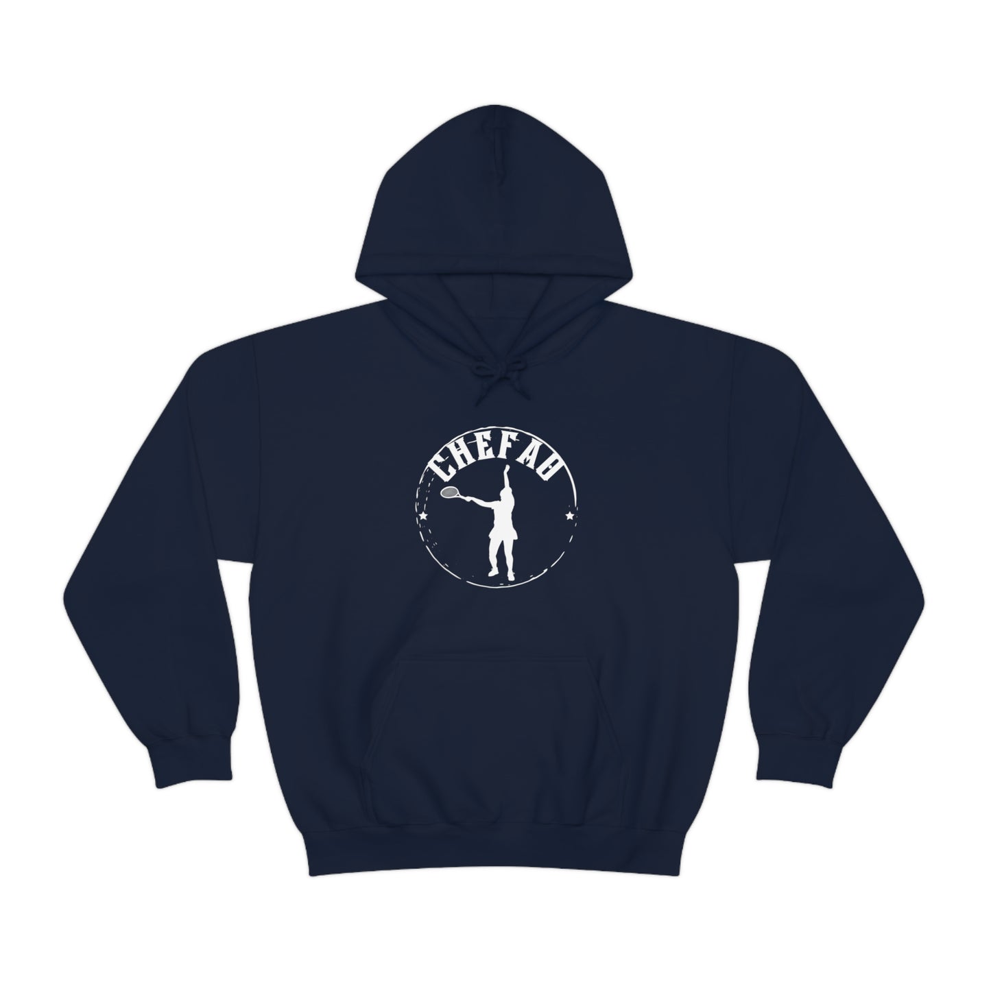 Chefao Tennis I, Unisex Heavy Blend Hooded Sweatshirt