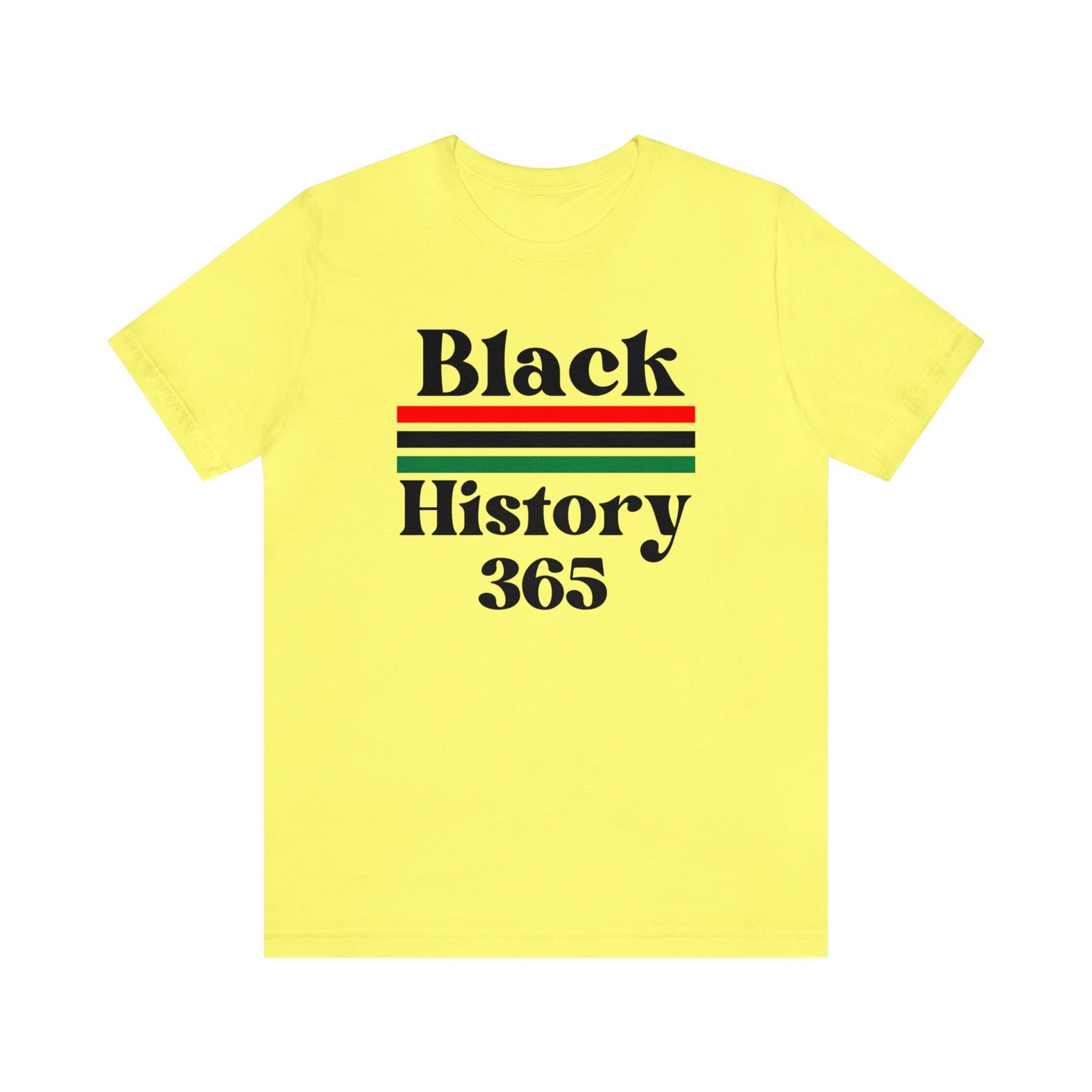 Chefao Black History 365, Unisex Jersey Short Sleeve Tee