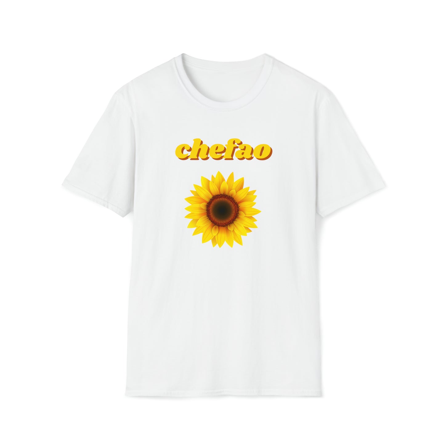 Chefao Sunflower I, Unisex Softstyle T-Shirt